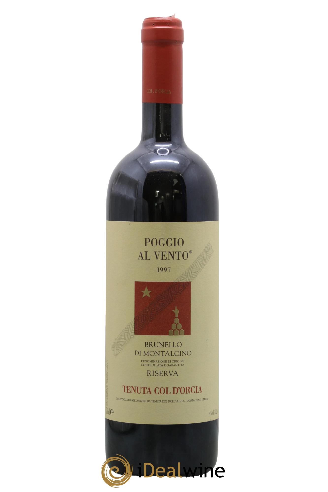 Brunello di Montalcino DOCG Riserva Poggio al Vento Tenuta Col d'Orcia 1997 - Posten von 1 Flasche - 0