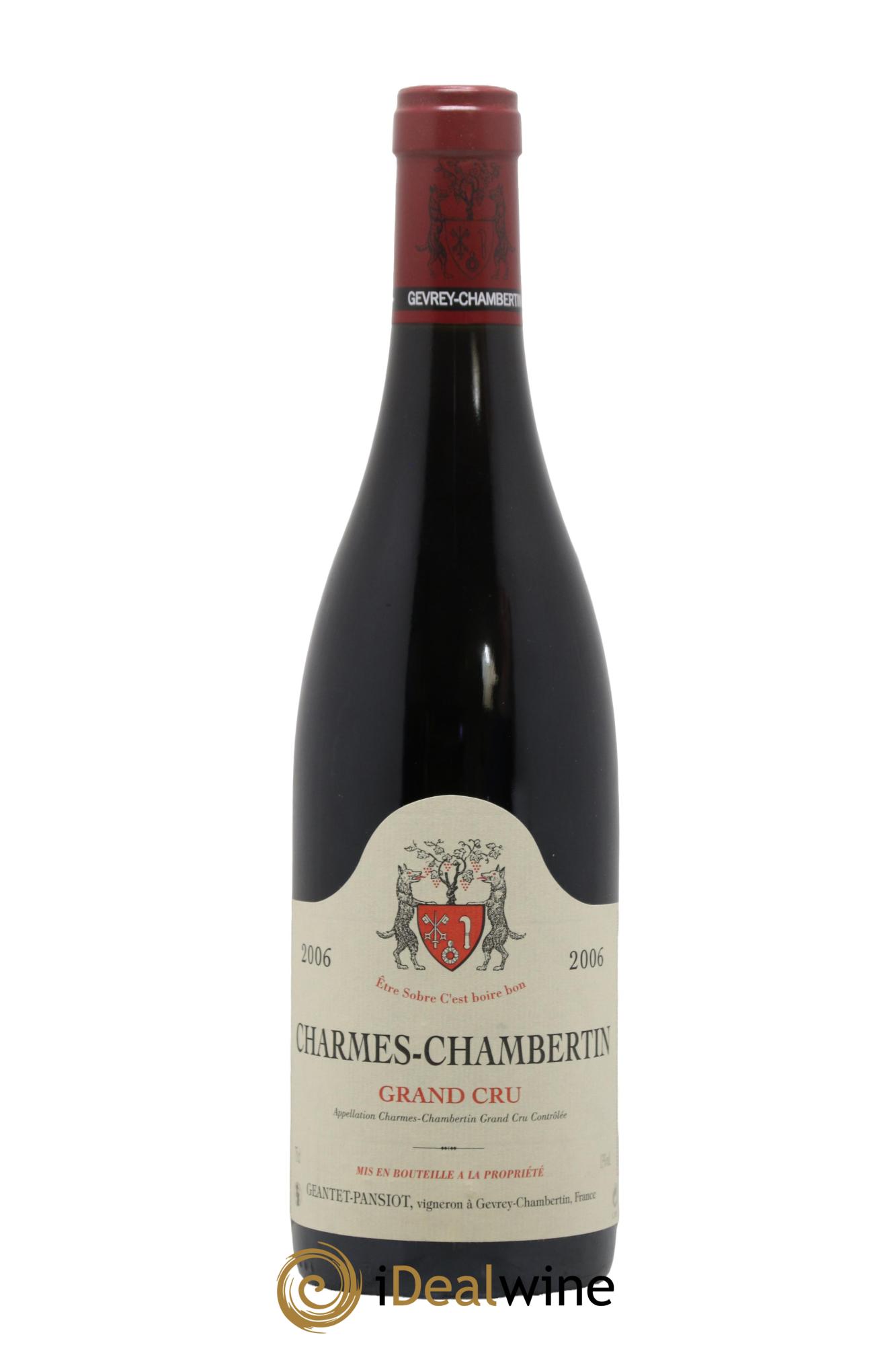 Charmes-Chambertin Grand Cru Geantet-Pansiot 2006 - Lotto di 1 bottiglia - 0