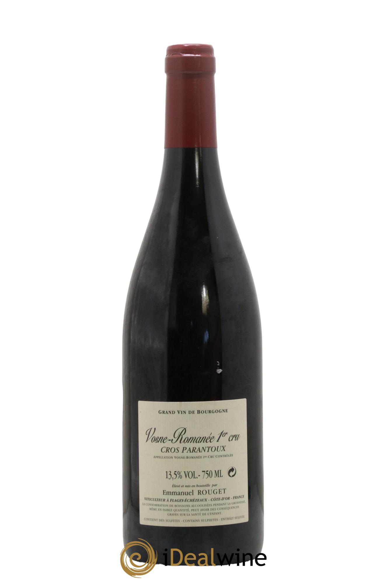 Vosne-Romanée 1er Cru Cros Parantoux Emmanuel Rouget 2012 - Lotto di 1 bottiglia - 1
