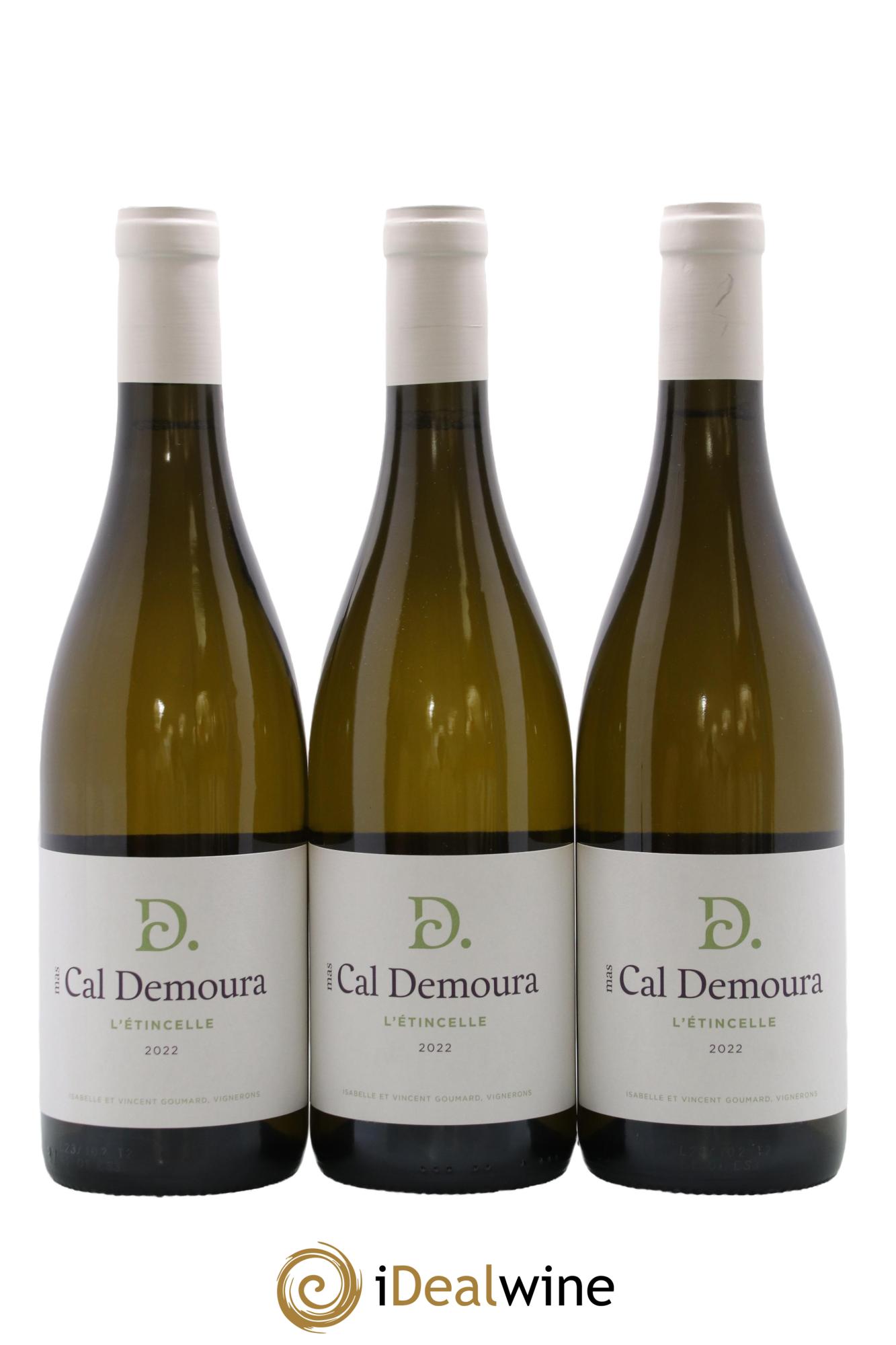 Pays d'Hérault Saint-Guilhem-le-désert L'Etincelle Mas Cal Demoura 2022 - Lot de 3 bouteilles - 0