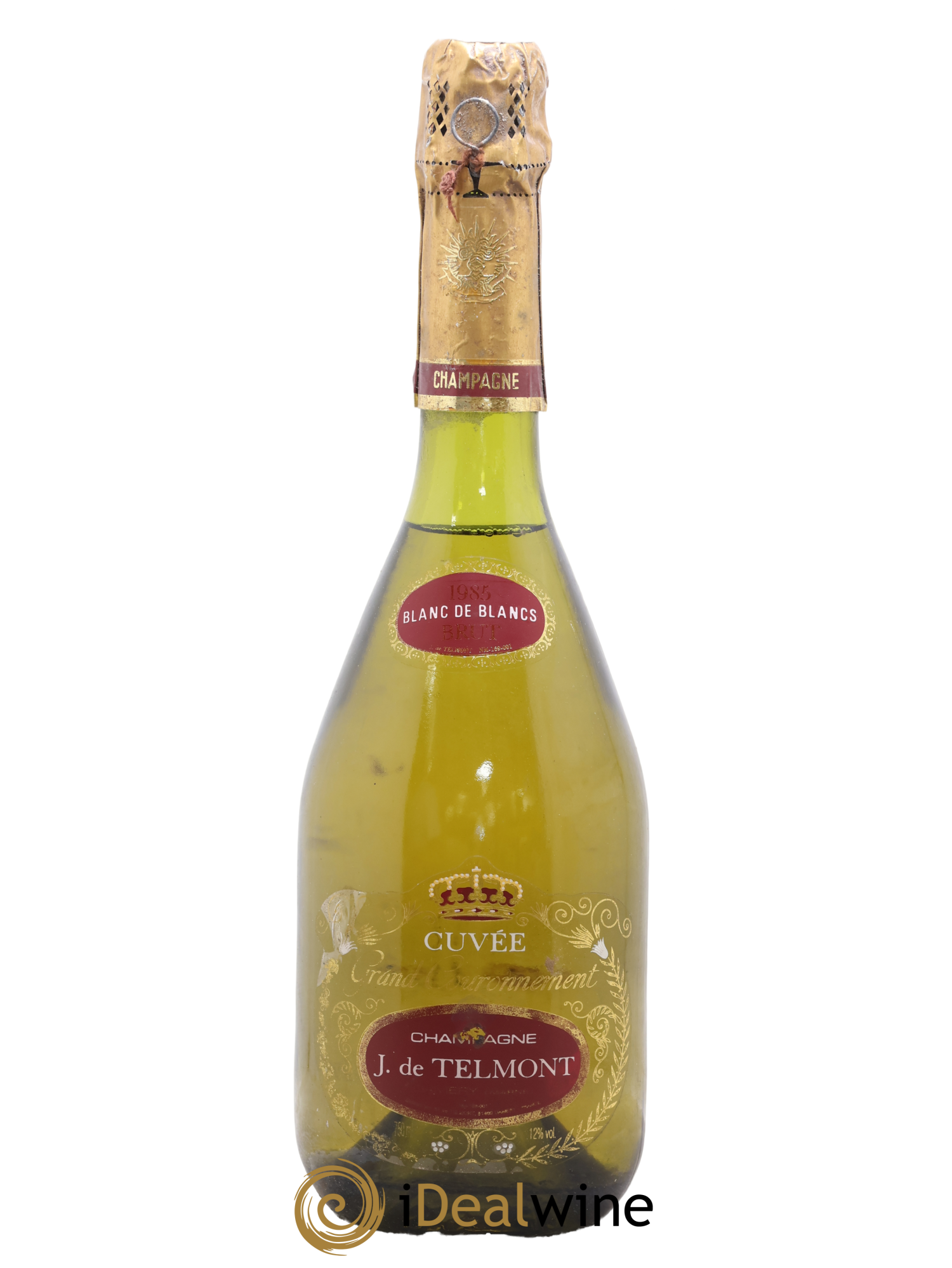 Blanc de Blancs Brut J. de Telmont Cuvée Grand Couronnement 1985 - Lotto di 1 bottiglia - 0