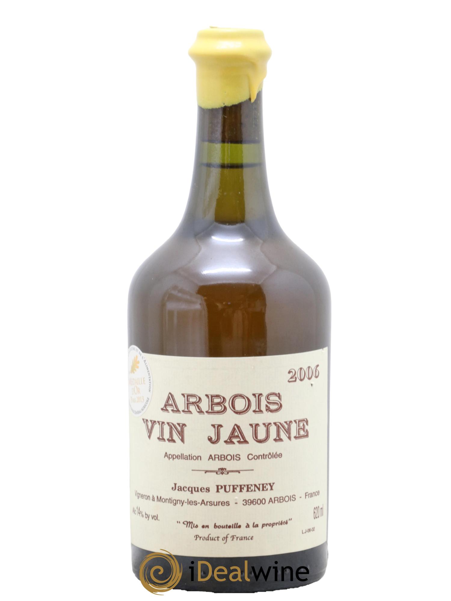 Arbois Vin Jaune Jacques Puffeney 2006 - Lot de 1 clavelin - 0