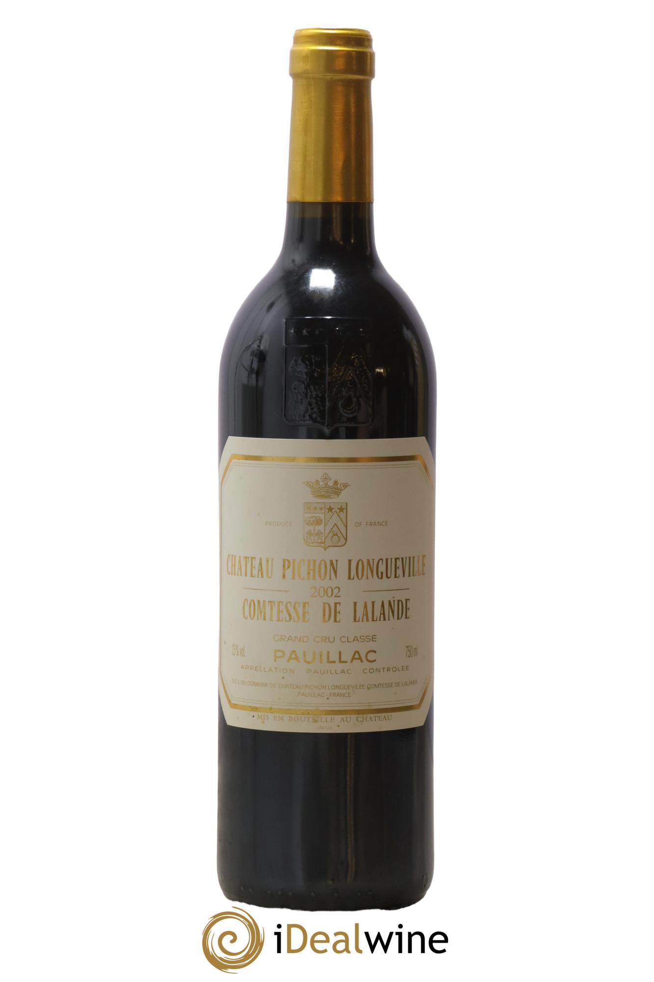 Château Pichon Longueville Comtesse de Lalande 2ème Grand Cru Classé 2002 - Lot of 1 bottle - 0