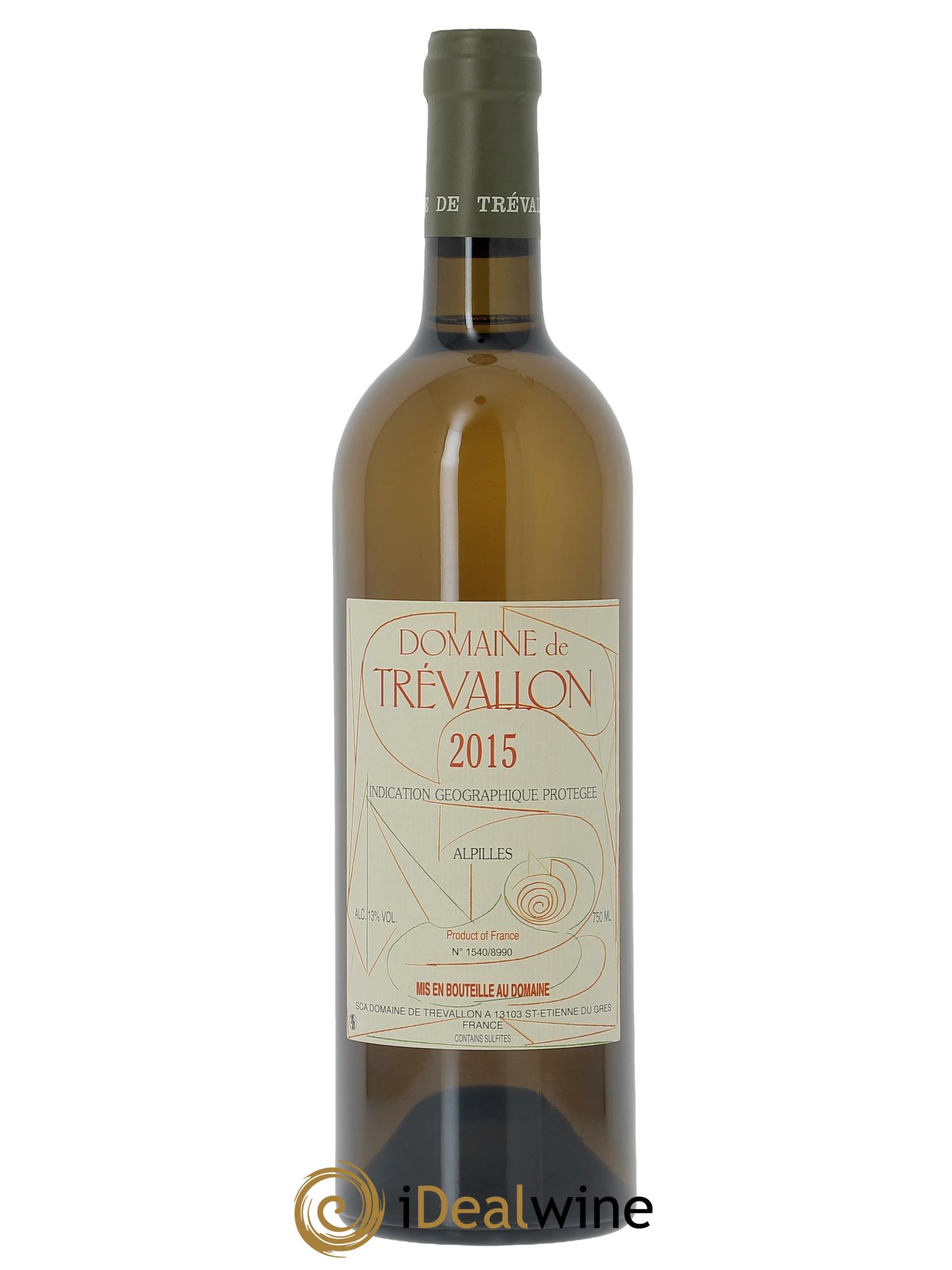 Alpilles Trévallon (Domaine de) Eloi Dürrbach 2015 - Lot de 1 bouteille - 0