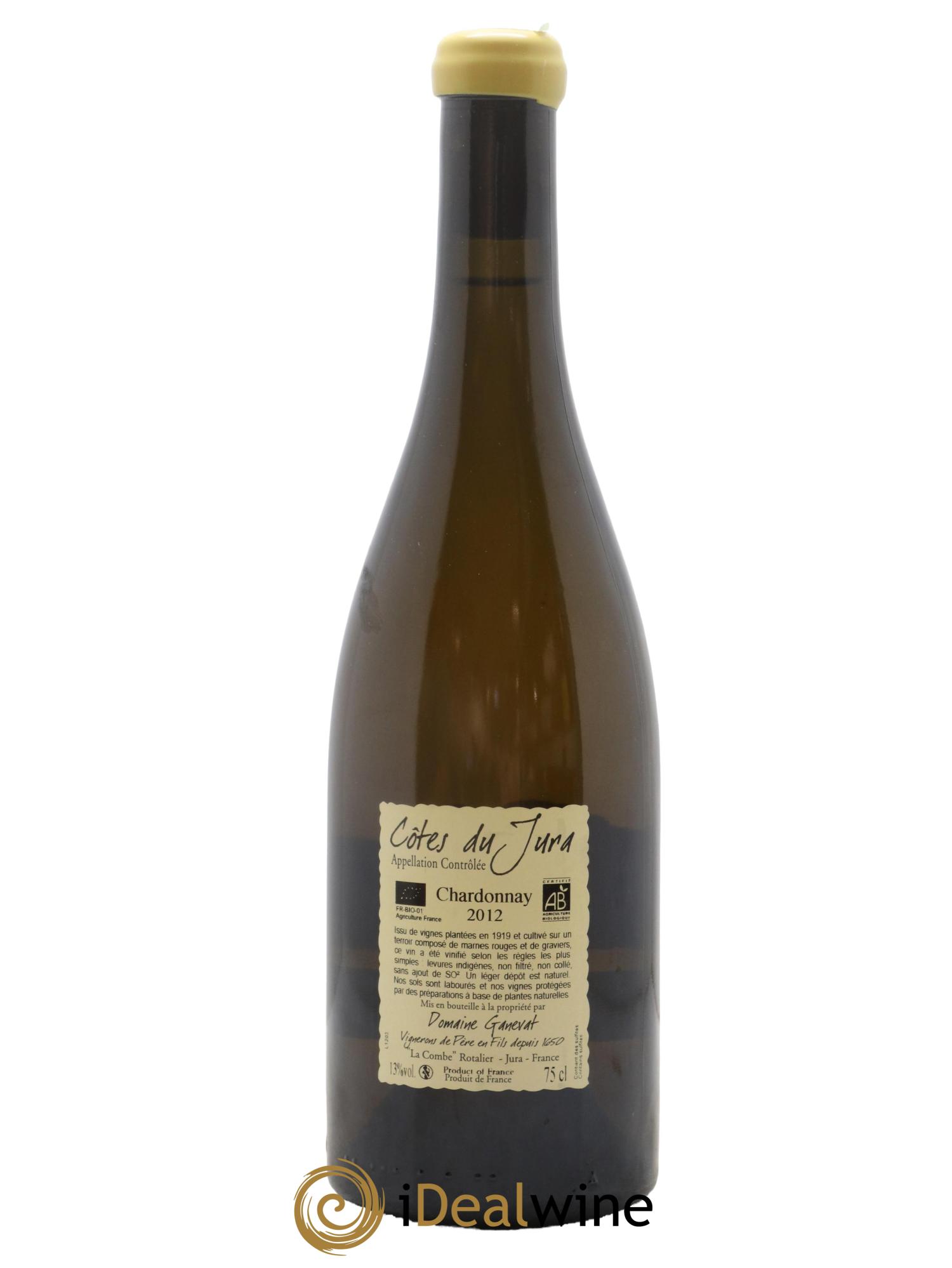 Côtes du Jura Les Grands Teppes Vieilles Vignes Jean-François Ganevat (Domaine) 2012 - Lot de 1 bouteille - 1