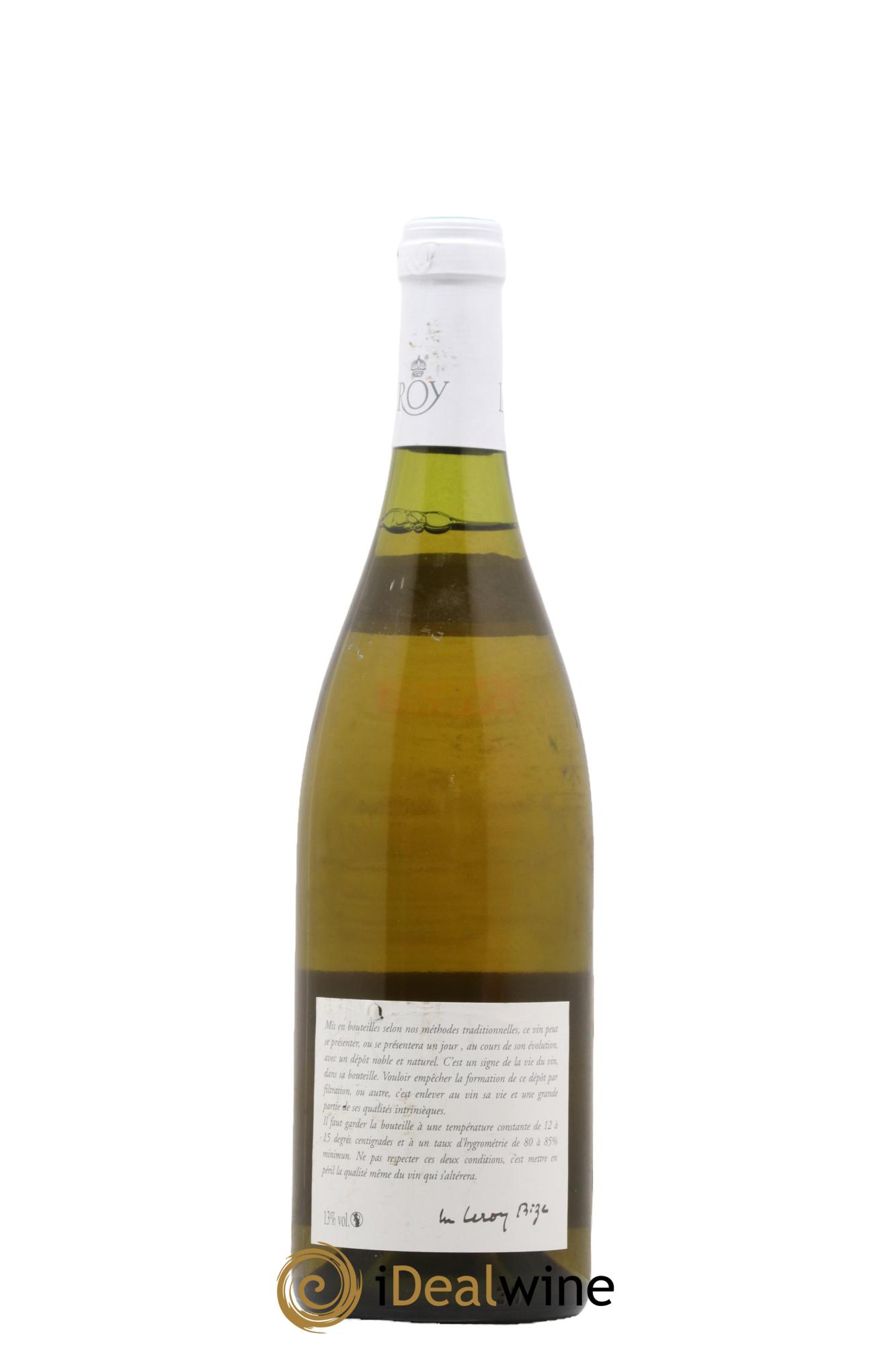 Meursault 1er Cru Perrières Leroy SA 2000 - Posten von 1 Flasche - 1