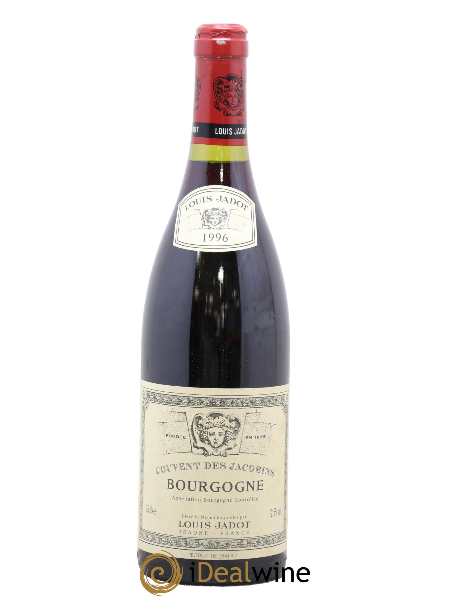 Bourgogne Couvent des Jacobins Louis Jadot 1996 - Lot of 1 bottle - 0