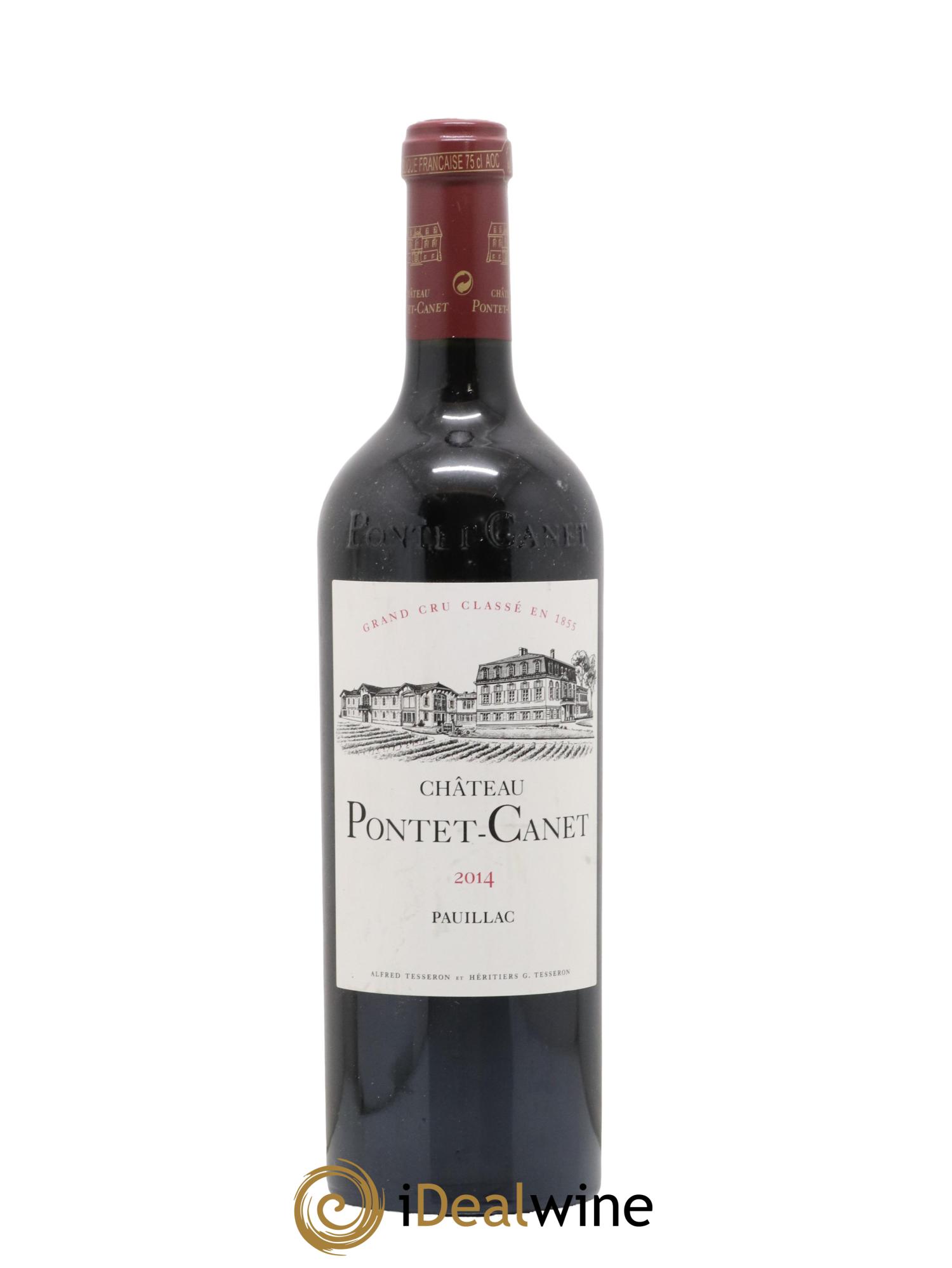 Château Pontet Canet 5ème Grand Cru Classé 2014 - Lot de 1 bouteille - 0