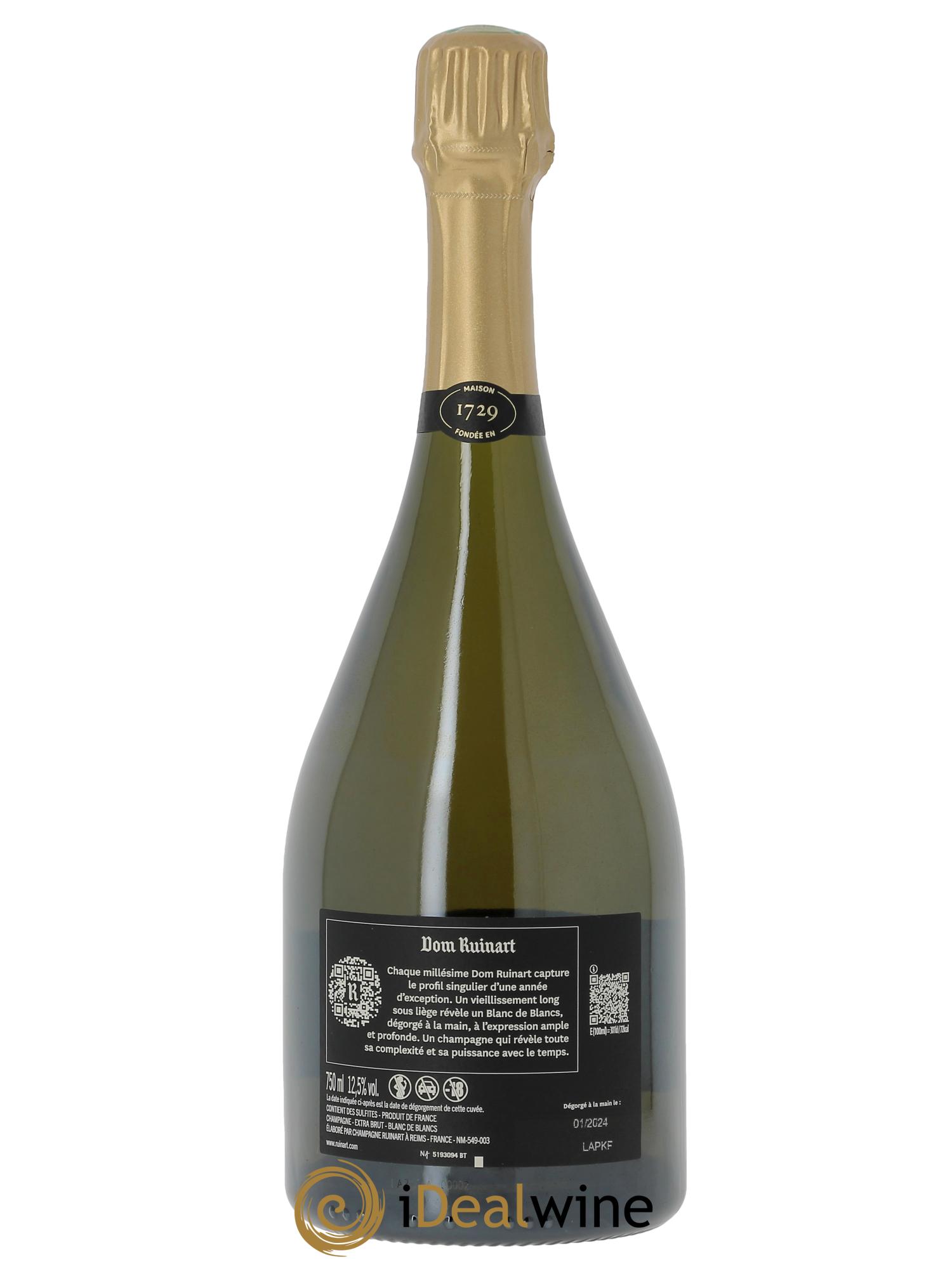 Dom Ruinart Brut Ruinart  2013 - Lot de 1 bouteille - 1