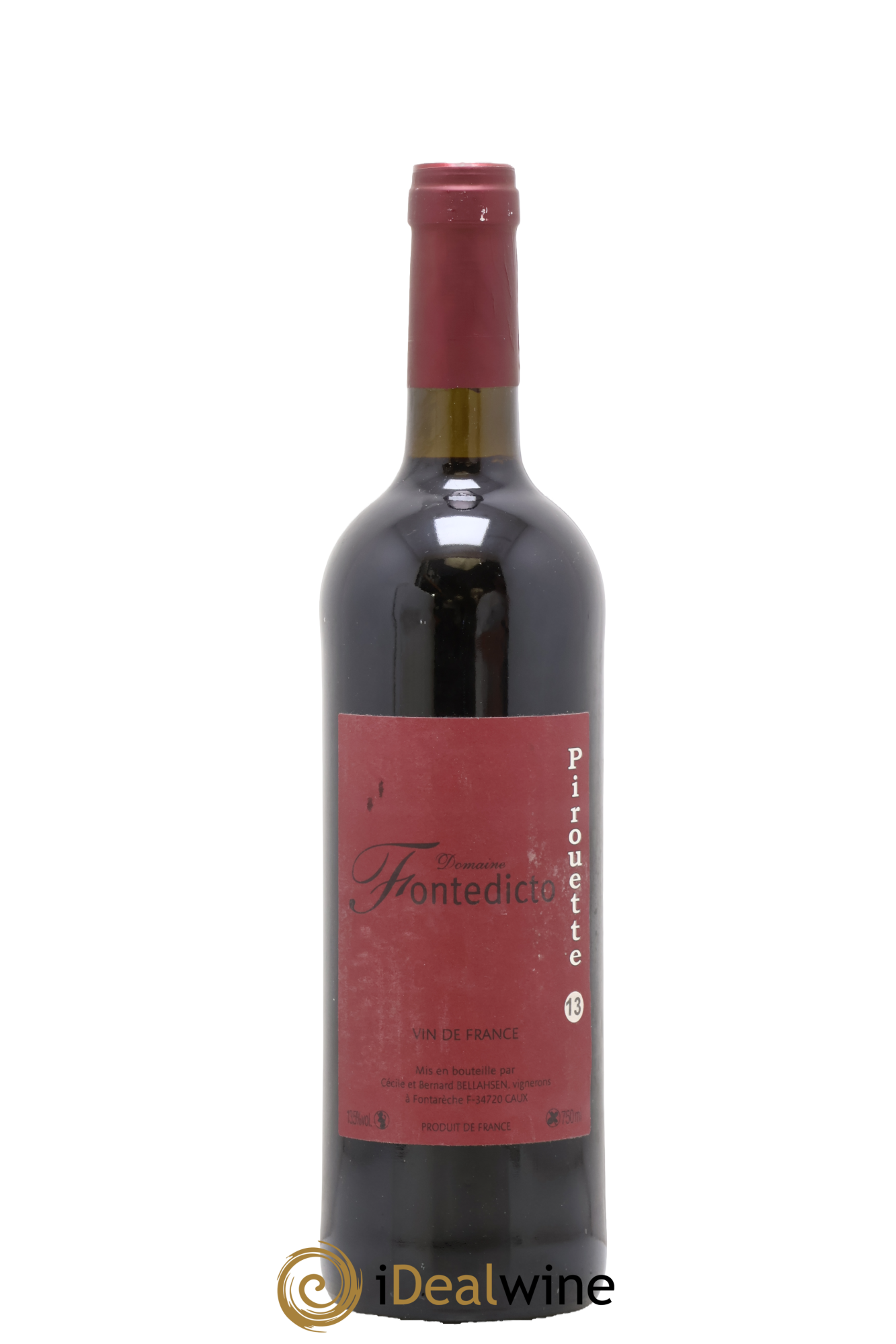 Vin de France Pirouette Fontedicto 2013 - Lot de 1 bouteille - 0