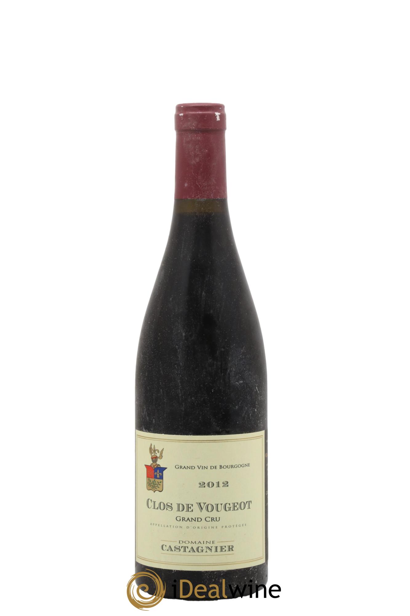 Clos de Vougeot Grand Cru Castagnier (Domaine) 2012 - Lot de 1 bouteille - 0