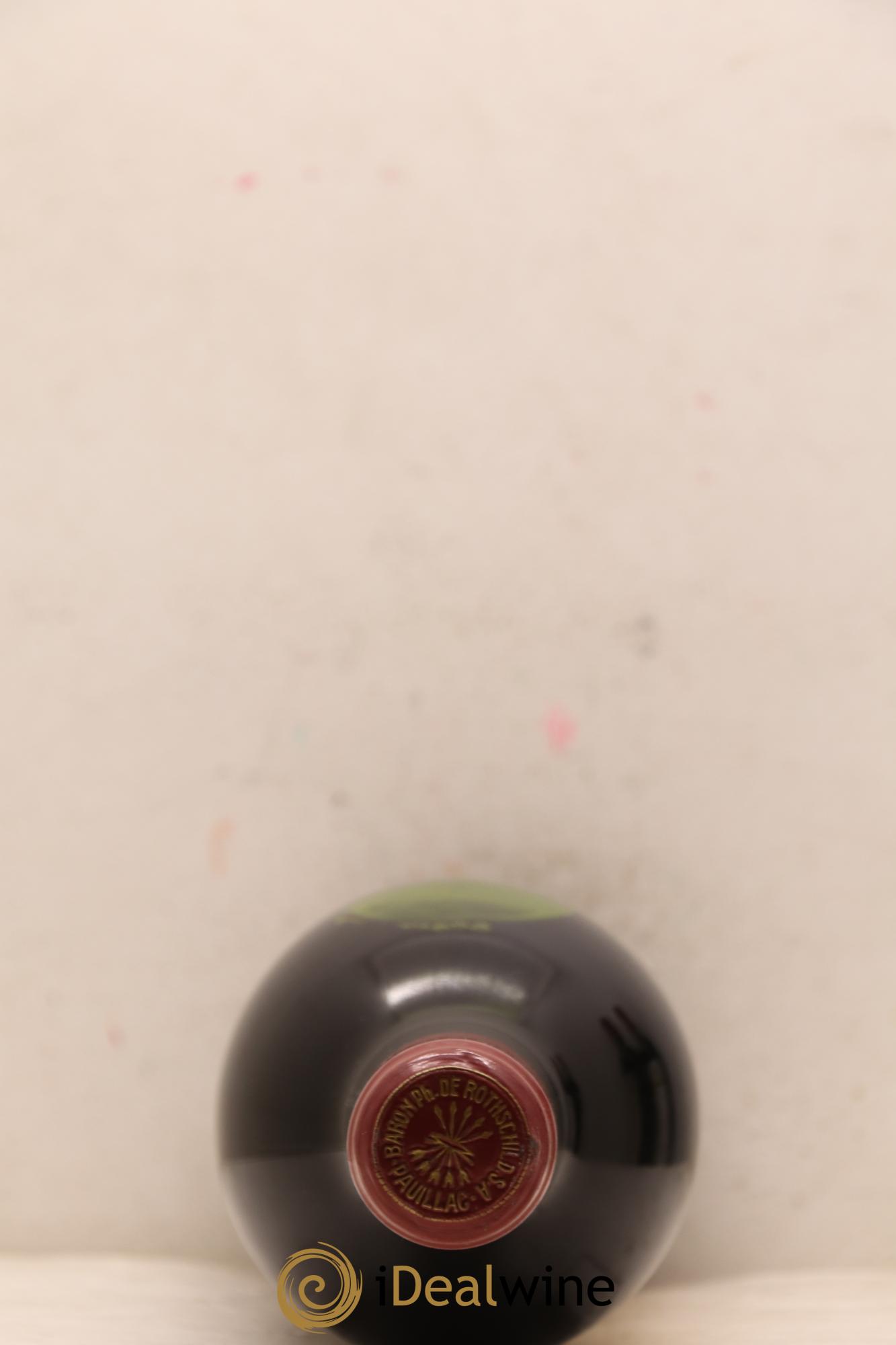 Château Mouton Rothschild 1er Grand Cru Classé 1983 - Lot de 3 bouteilles - 1