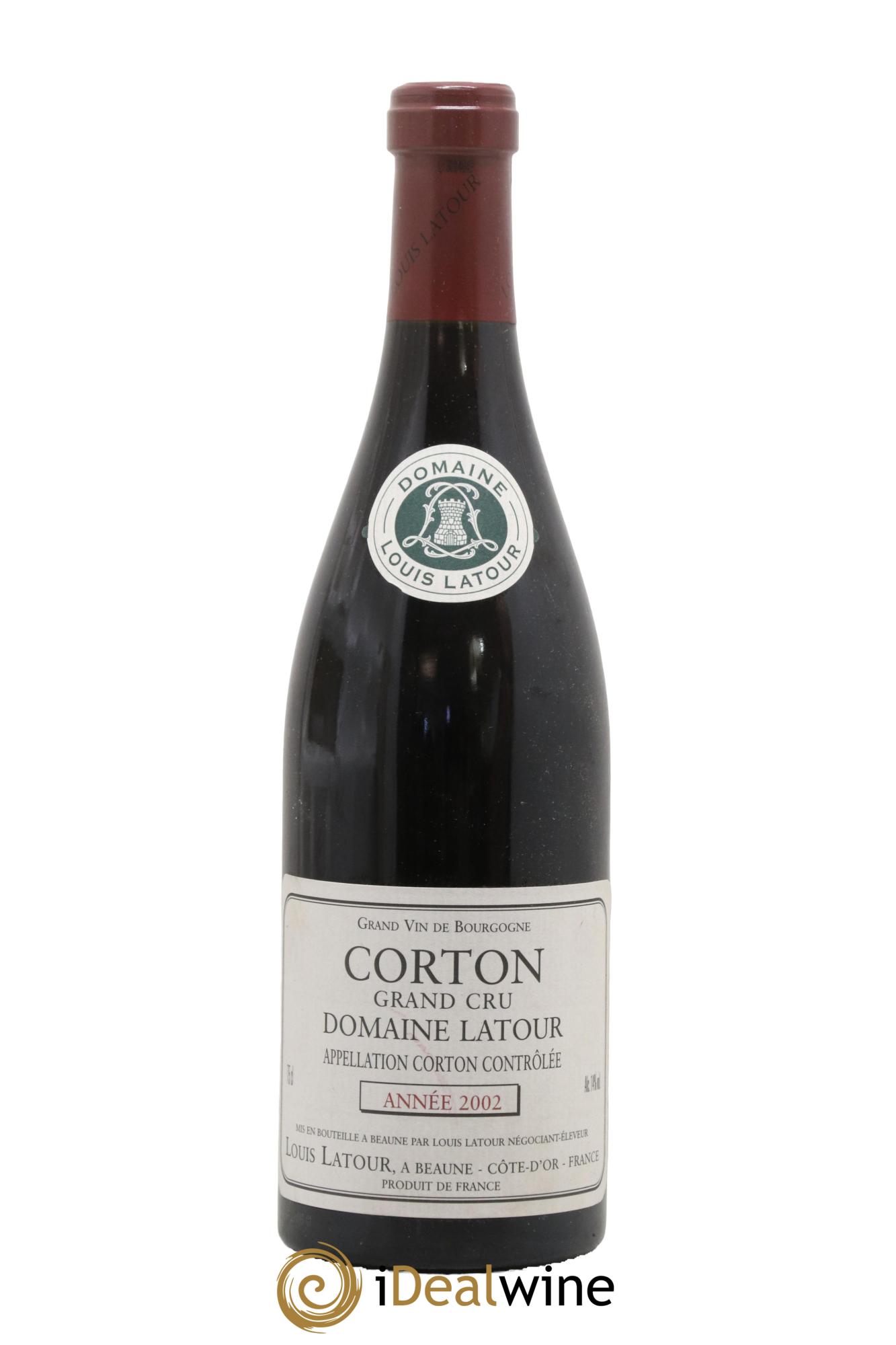 Corton Grand Cru Louis Latour 2002 - Lot of 1 bottle - 0