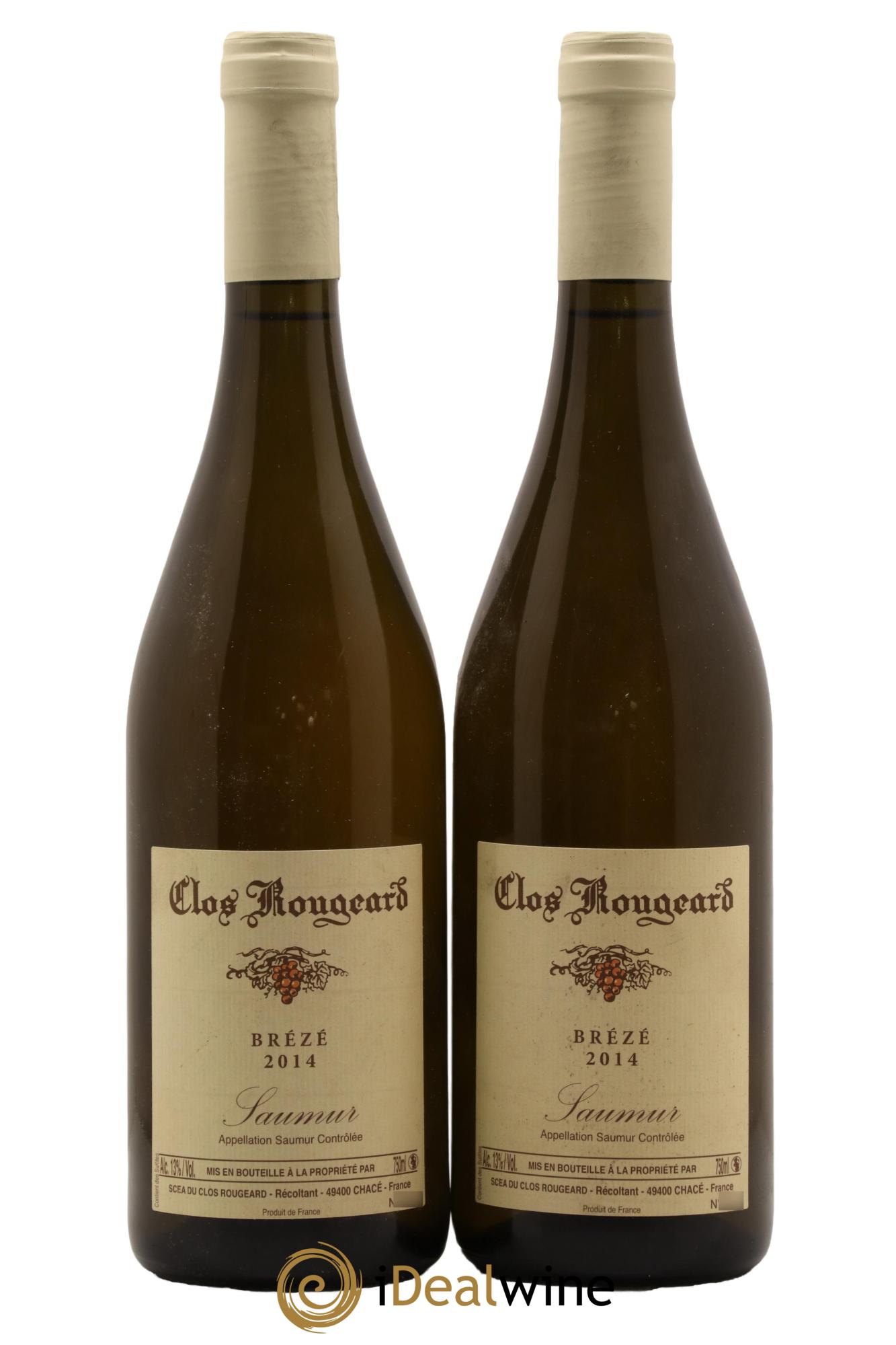 Saumur Brézé Clos Rougeard 2014 - Posten von 2 Flaschen - 0