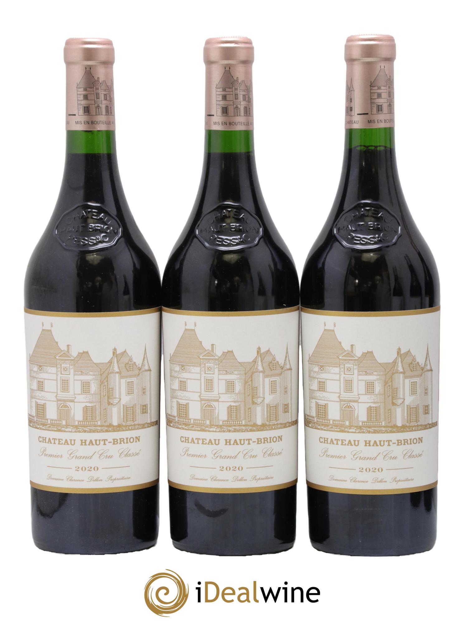 Château Haut Brion 1er Grand Cru Classé 2020 - Lot of 6 bottles - 1