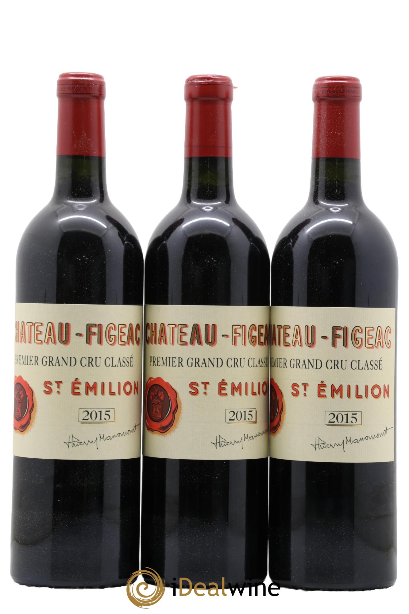 Château Figeac 1er Grand Cru Classé A 2015 - Lotto di 6 bottiglie - 2