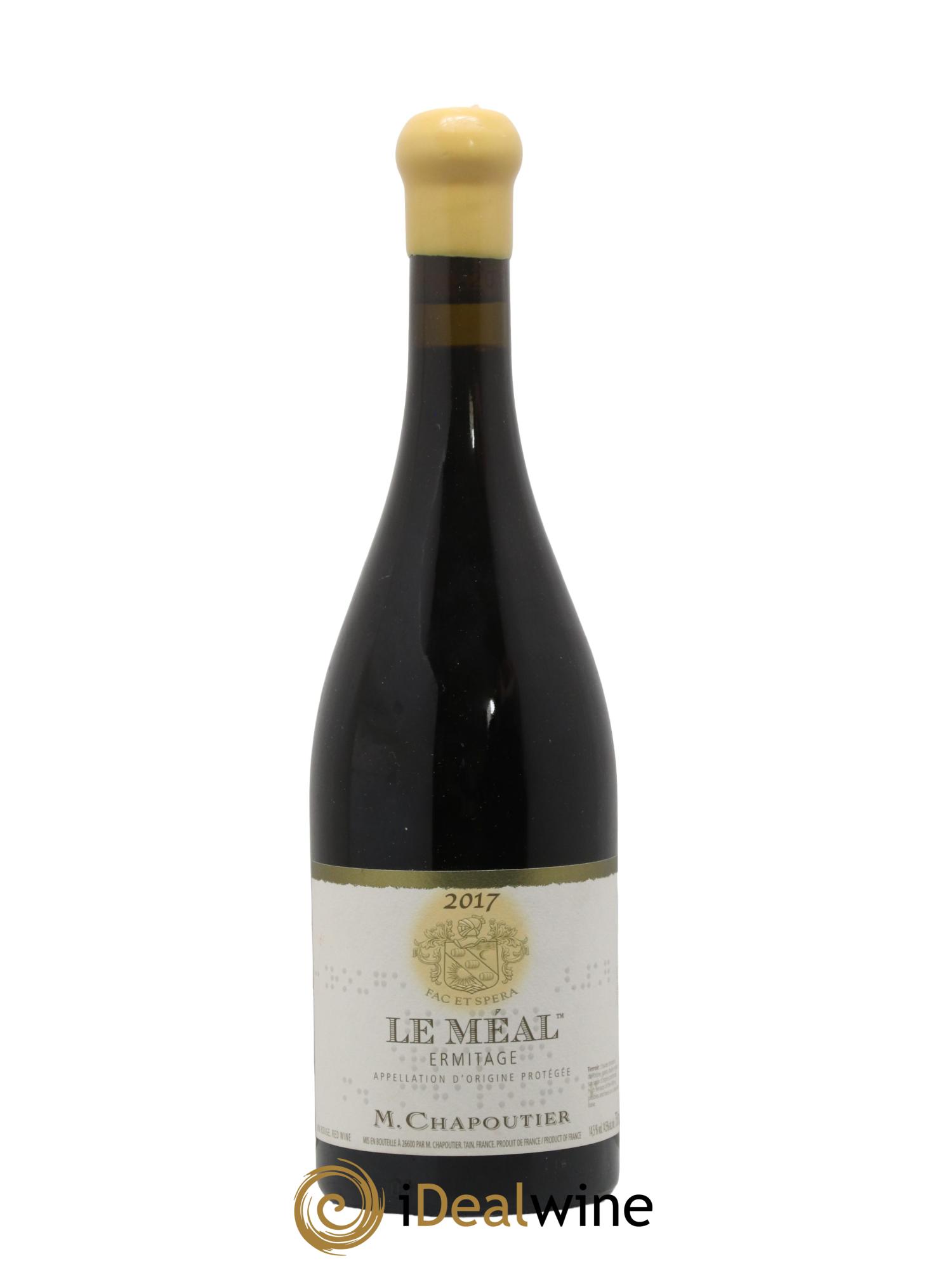 Hermitage Ermitage Le Méal Chapoutier 2017 - Lot de 1 bouteille - 0
