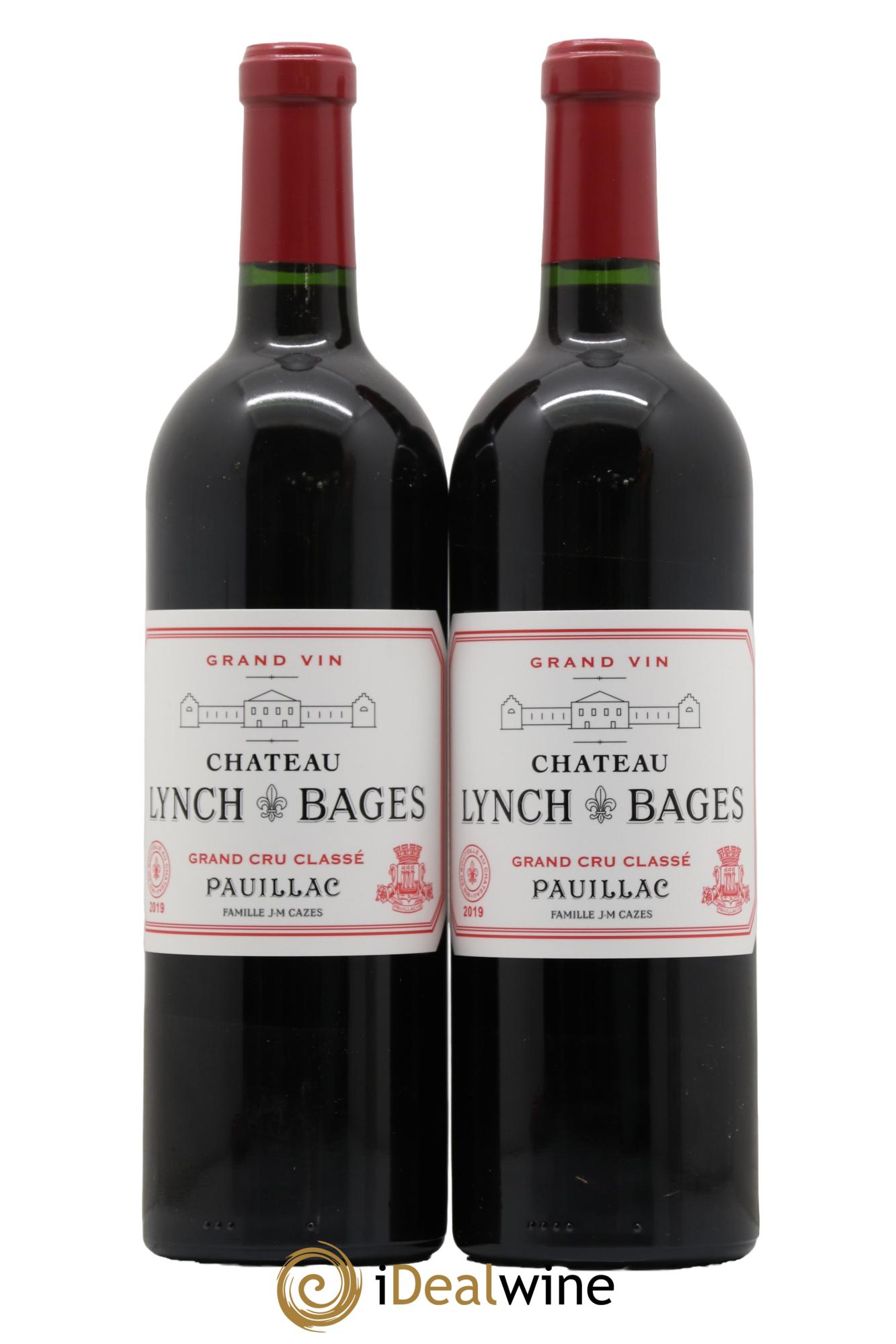 Château Lynch Bages 5ème Grand Cru Classé 2019 - Lot de 2 bouteilles - 0