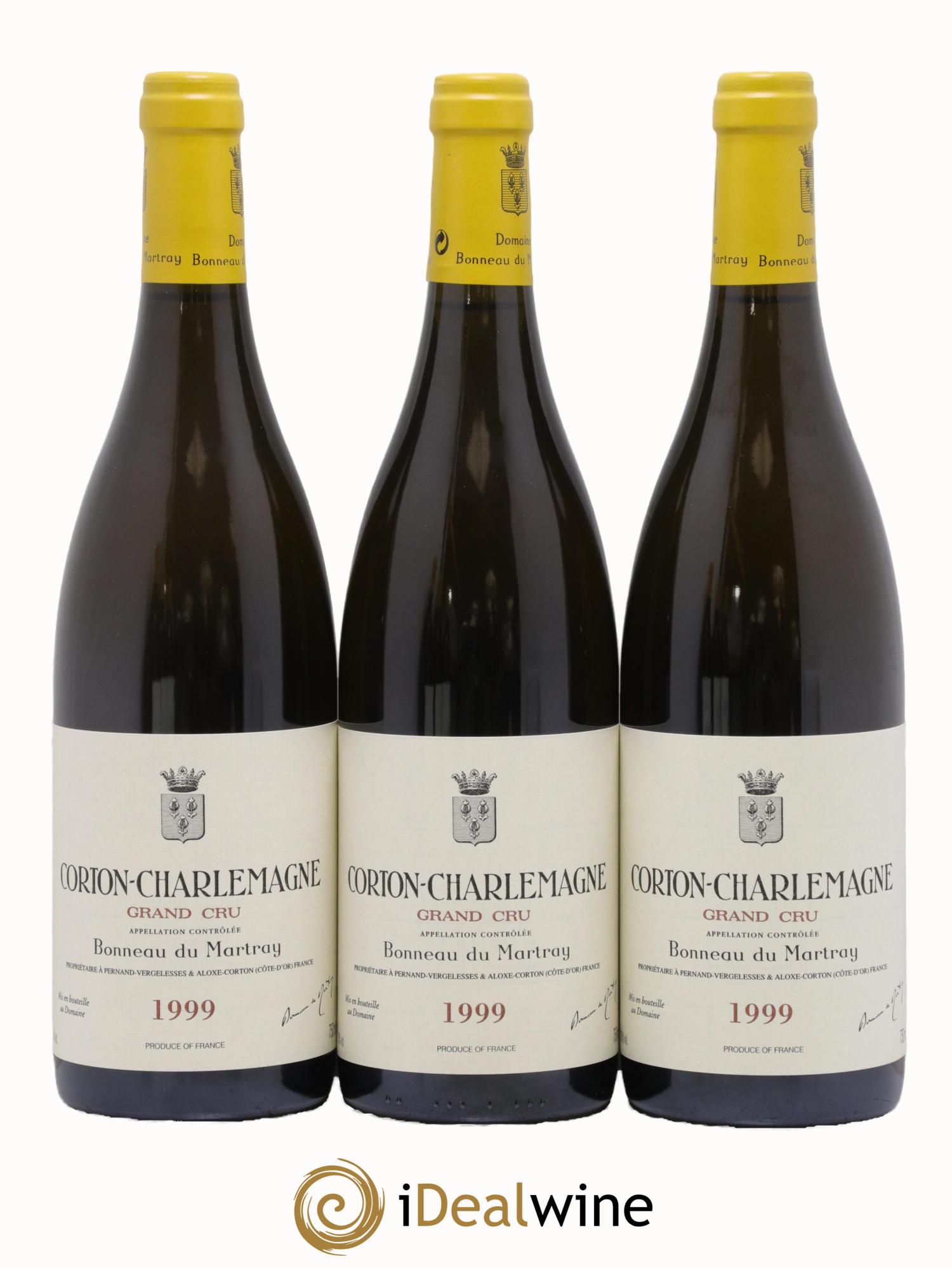 Corton-Charlemagne Grand Cru Bonneau du Martray (Domaine) 1999 - Lot de 6 bouteilles - 2