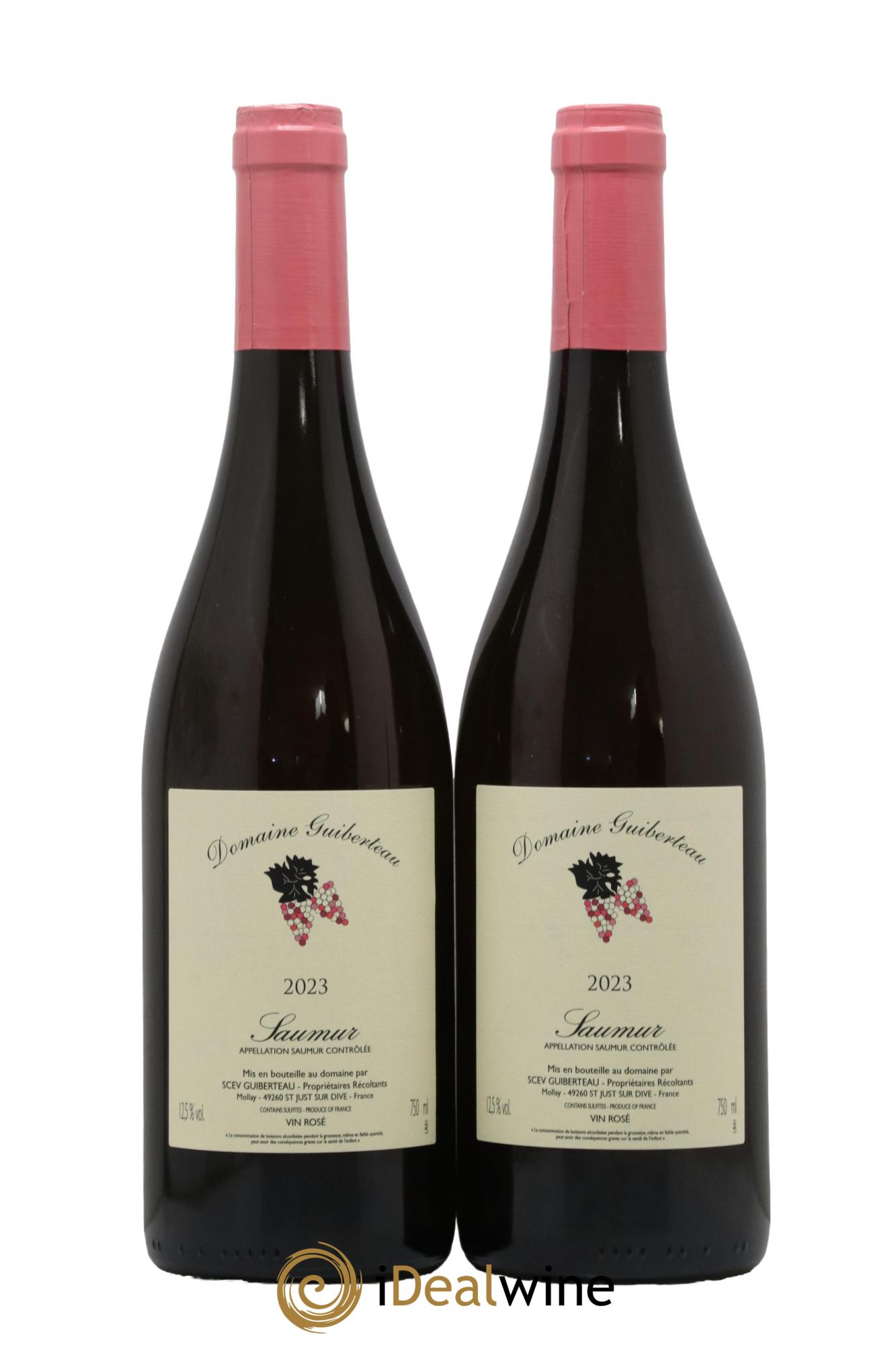 Saumur Domaine Guiberteau 2023 - Lot de 2 bouteilles - 0