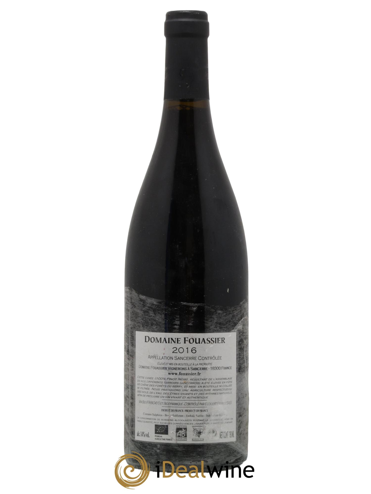 Sancerre Fouassier (Domaine) 2016 - Posten von 1 Flasche - 1