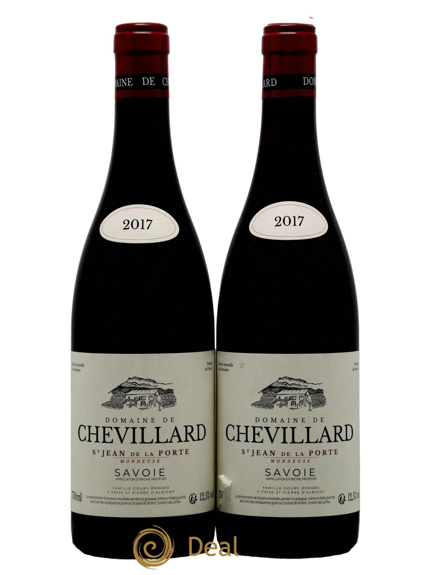 Savoie Saint Jean de la Porte Chevillard (Domaine de) 2017 - Lot de 2 bouteilles - 0