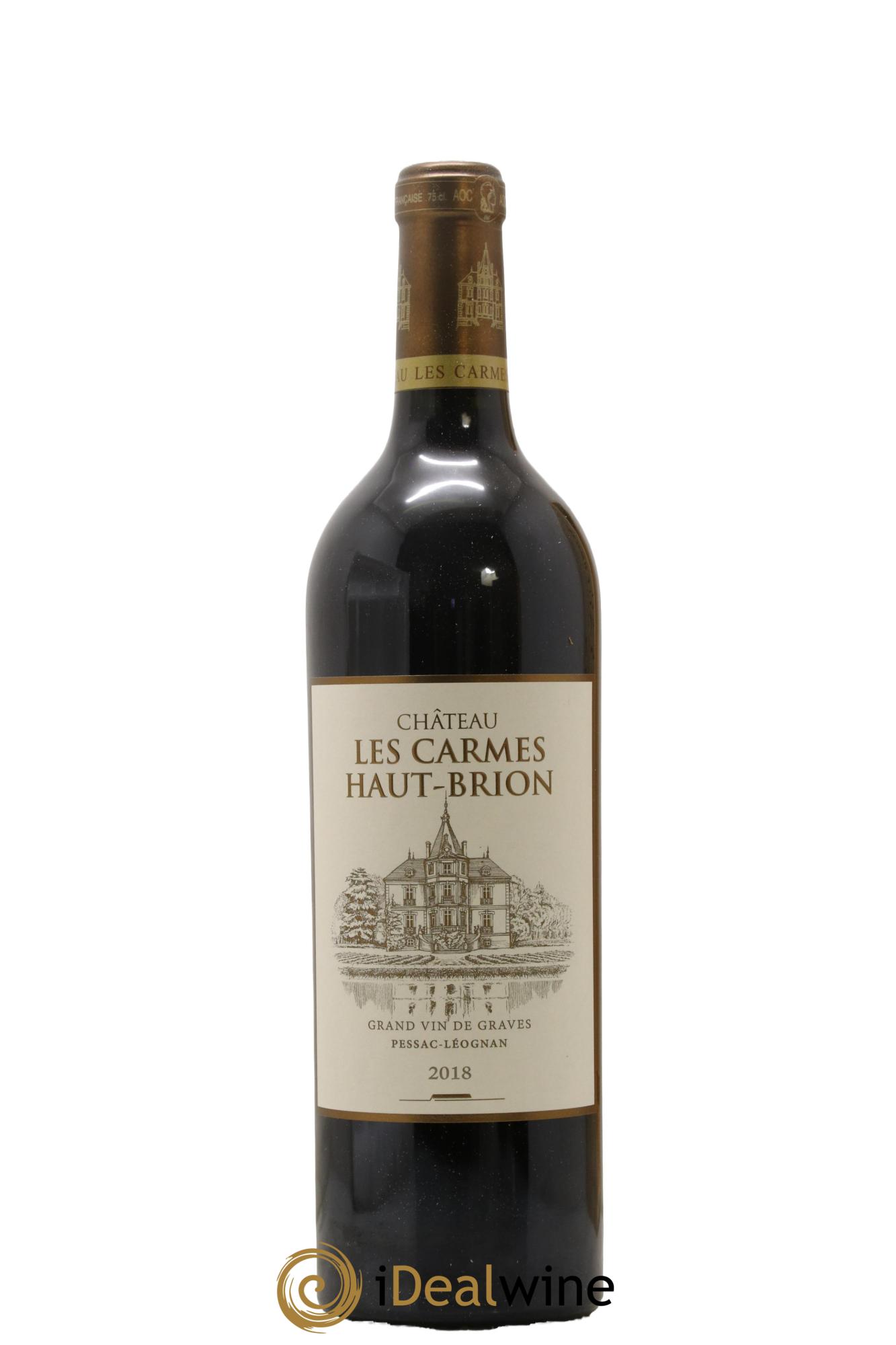 Château Les Carmes Haut-Brion 2018 - Lot de 1 bouteille - 1