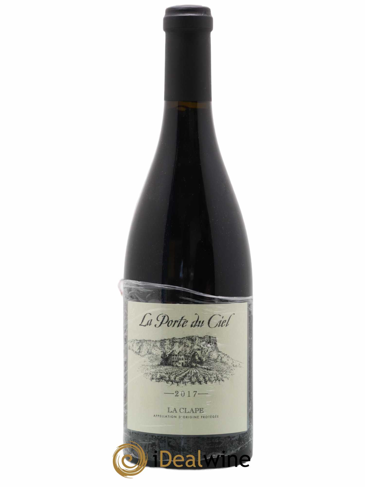 La Clape Château de La Négly La Porte du Ciel Jean Paux-Rosset 2017 - Lot de 1 bouteille - 0