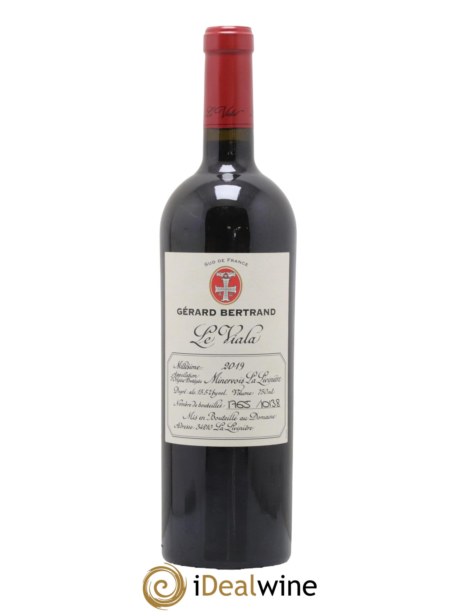 Minervois La Livinière Le Viala Gérard Bertrand 2019 - Lot de 1 bouteille - 0