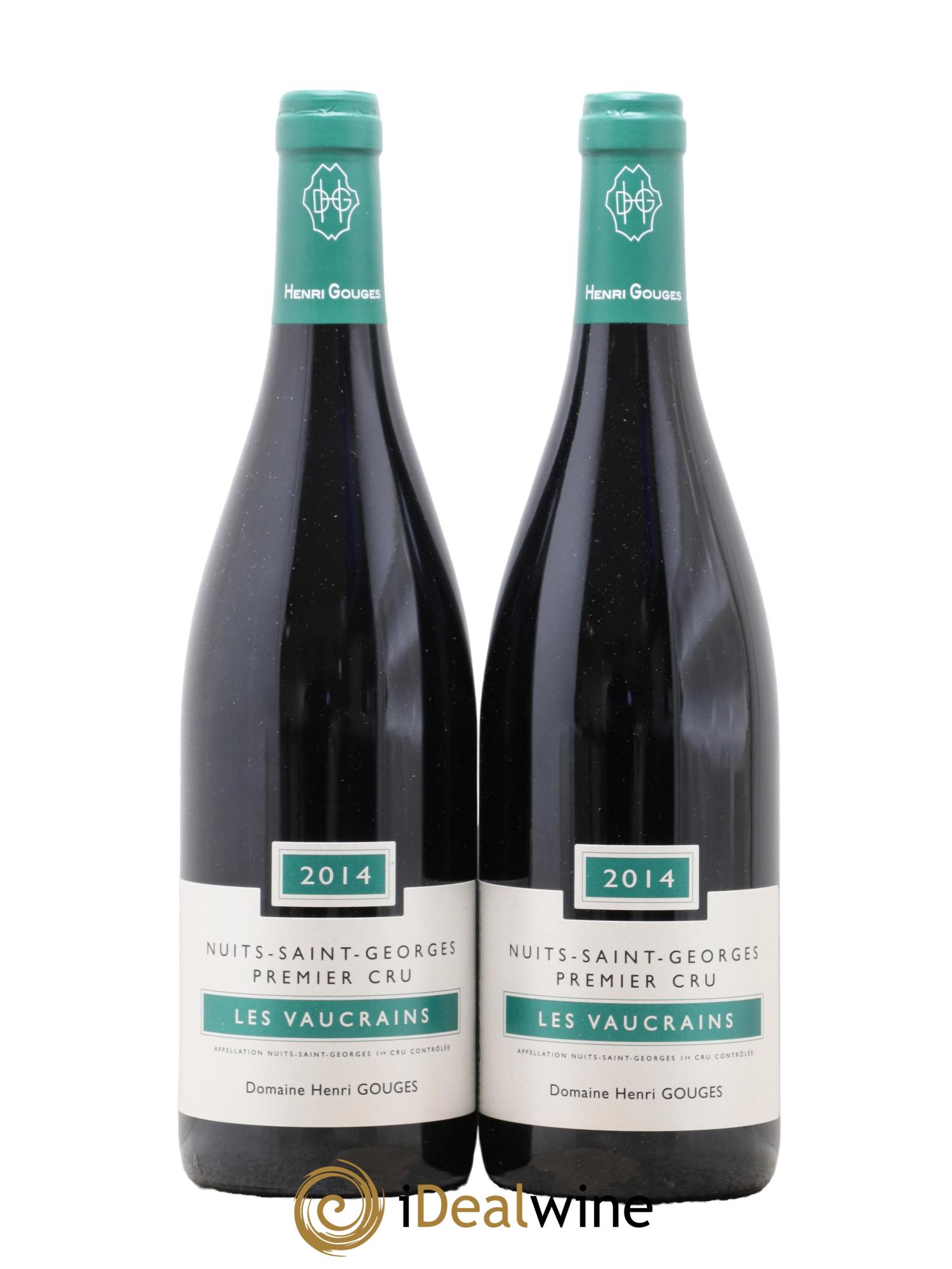 Nuits-Saint-Georges 1er Cru Les Vaucrains Henri Gouges 2014 - Lot de 2 bouteilles - 0