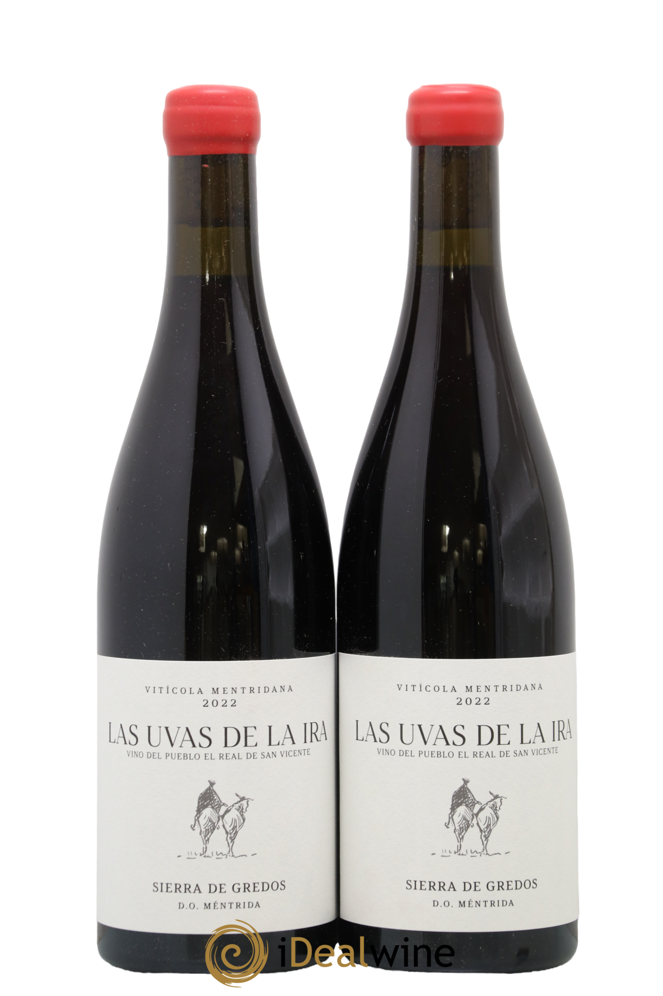 Méntrida DO Viticola Mentridana (anciennement Daniel Jimenez-Landi) Las Uvas de la Ira 2022 - Lot of 2 bottles - 0