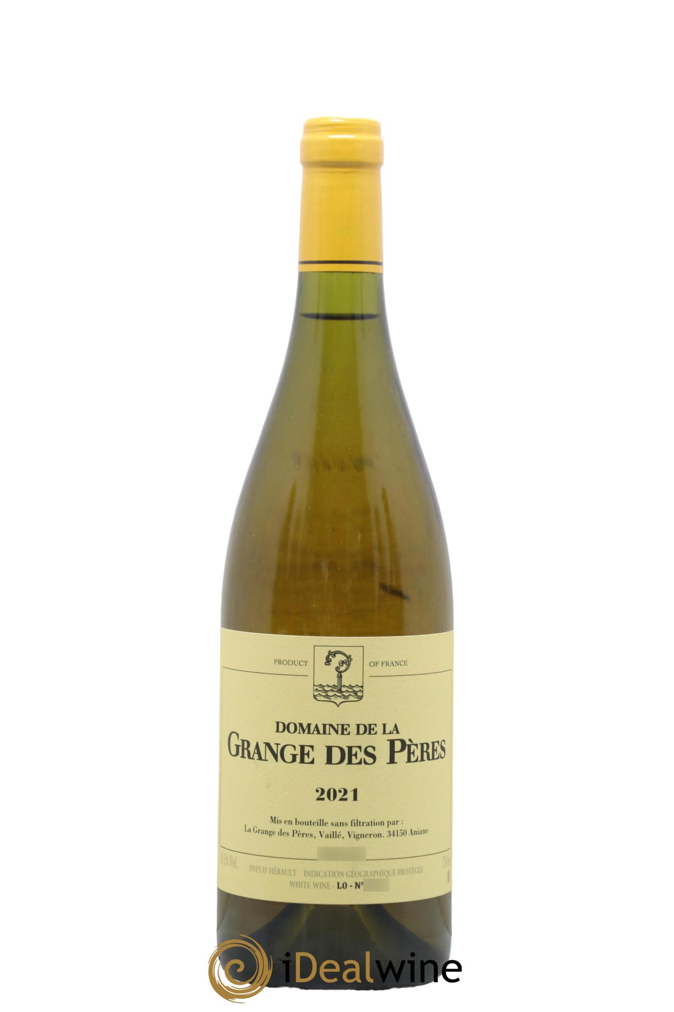 IGP Pays d'Hérault Grange des Pères Laurent Vaillé 2021 - Lot de 1 bouteille - 0
