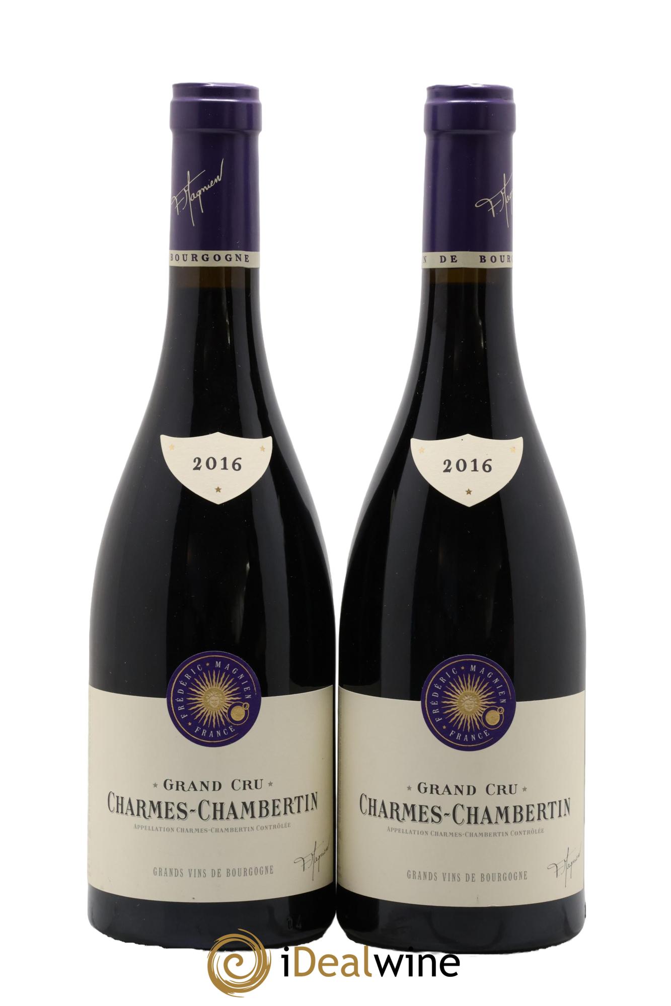 Charmes-Chambertin Grand Cru Frédéric Magnien 2016 - Lot de 2 bouteilles - 0