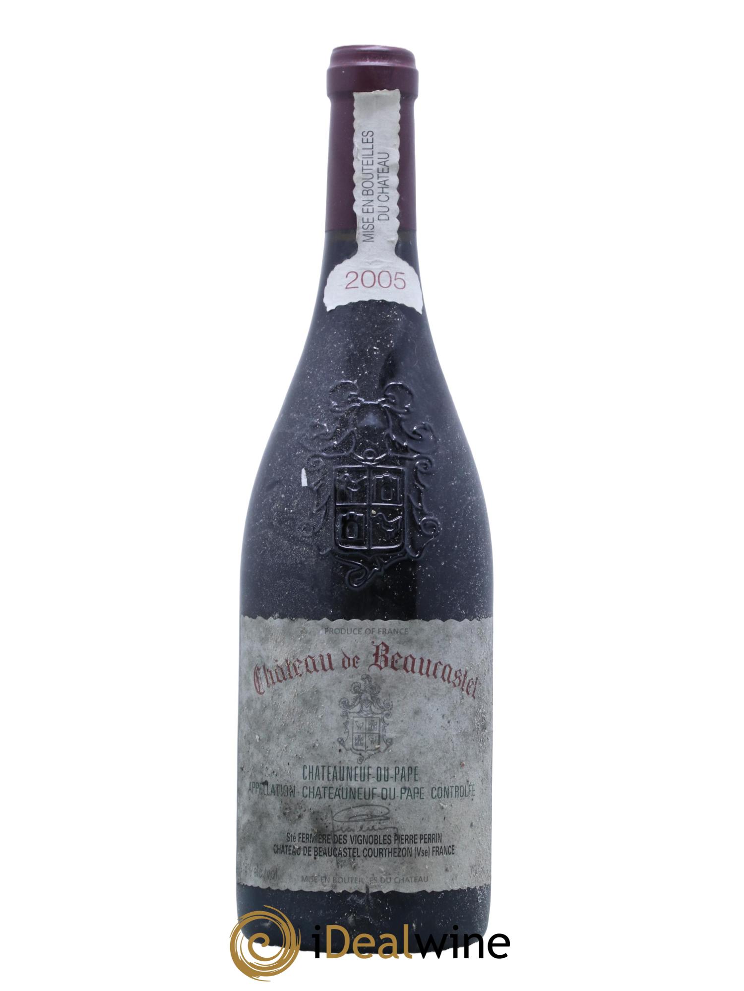 Châteauneuf-du-Pape Château de Beaucastel Famille Perrin 2005 - Lot de 1 bouteille - 0