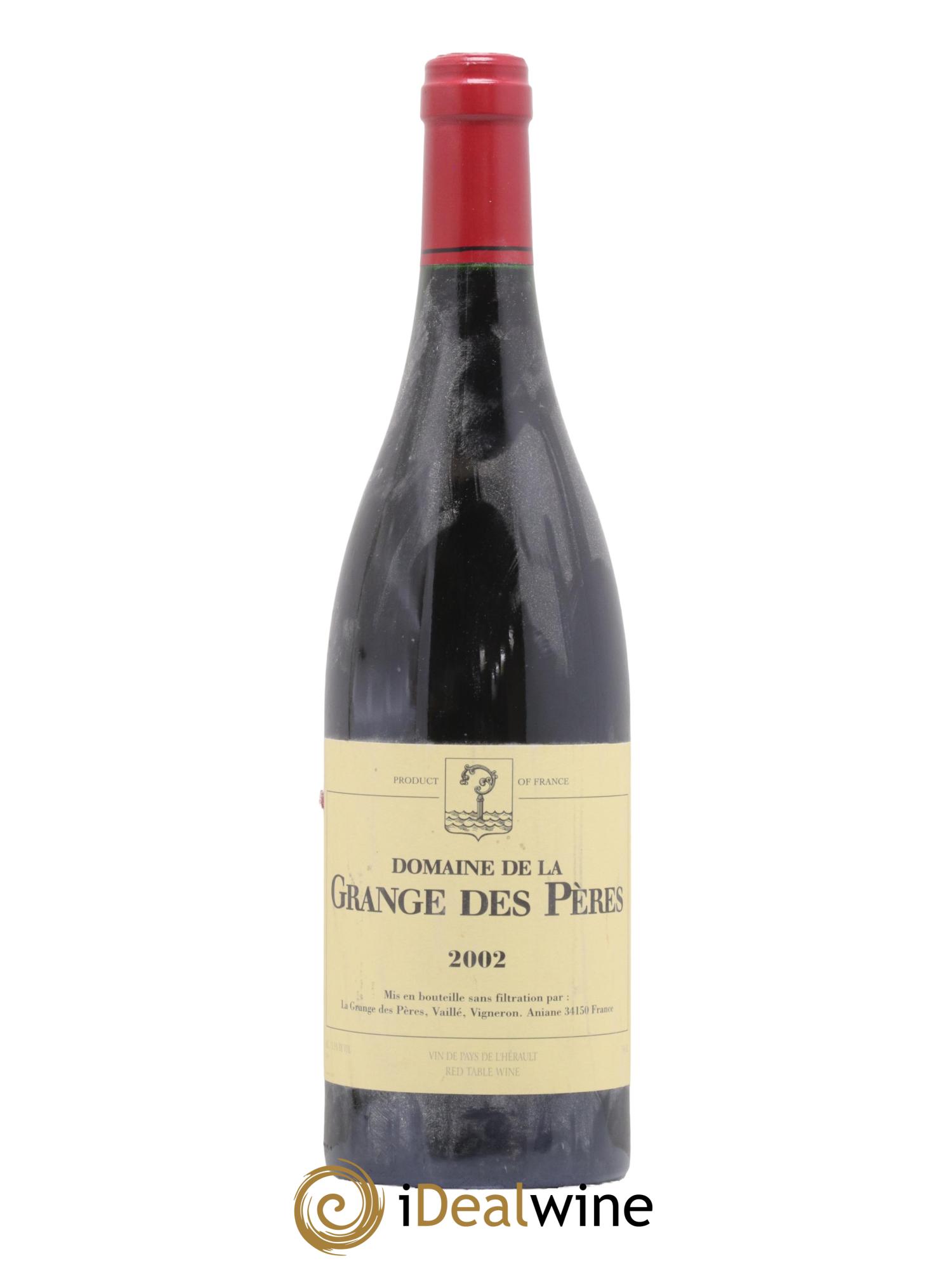 Pays d'Hérault Grange des Pères Laurent Vaillé 2002 - Lot de 1 bouteille - 0