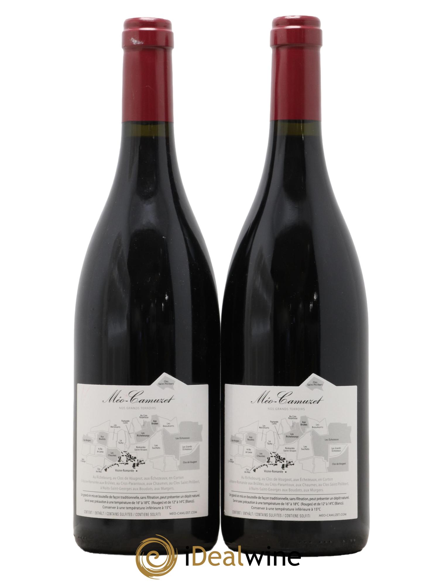 Clos de Vougeot Grand Cru Grand Maupertuis Méo-Camuzet (Domaine) 2017 - Lot of 2 bottles - 1