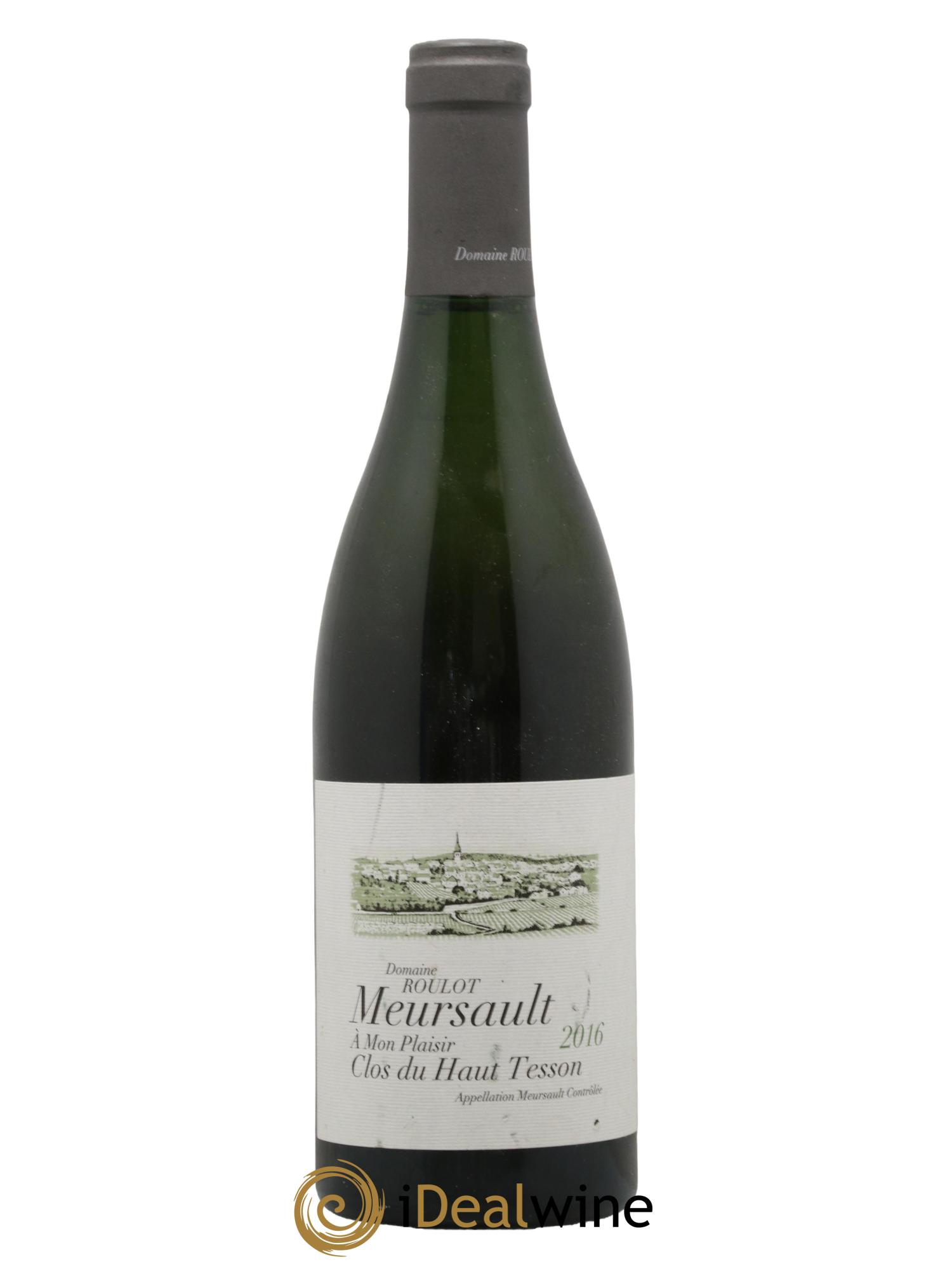 Meursault A mon plaisir Clos du Haut Tesson Roulot (Domaine) 2016 - Lot de 1 bouteille - 0