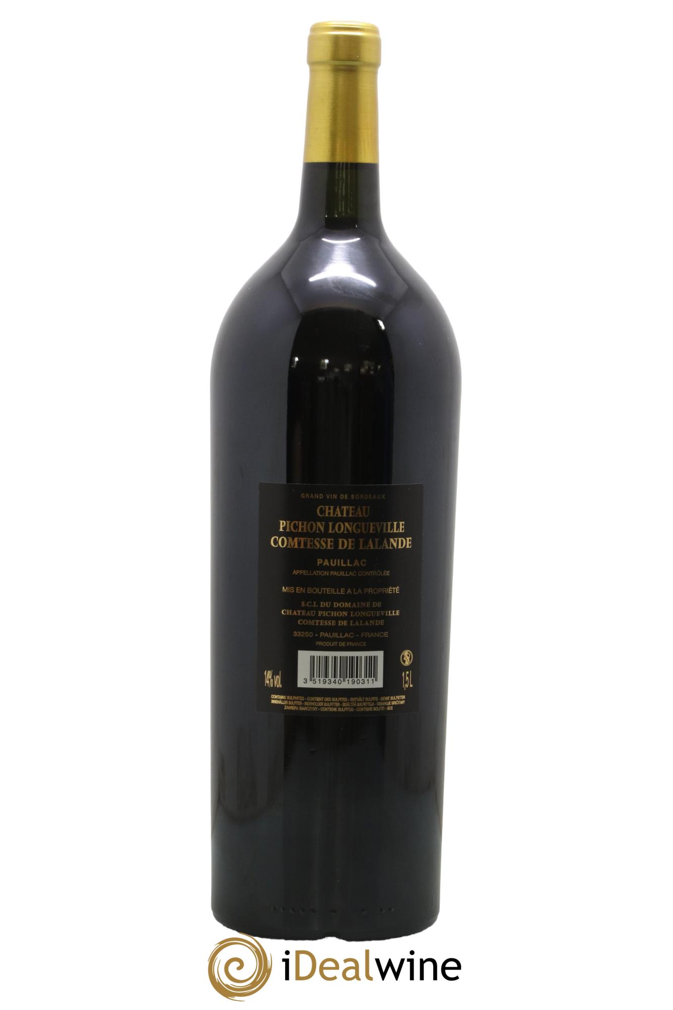 Château Pichon Longueville Comtesse de Lalande 2ème Grand Cru Classé 2019 - Lot of 1 magnum - 2