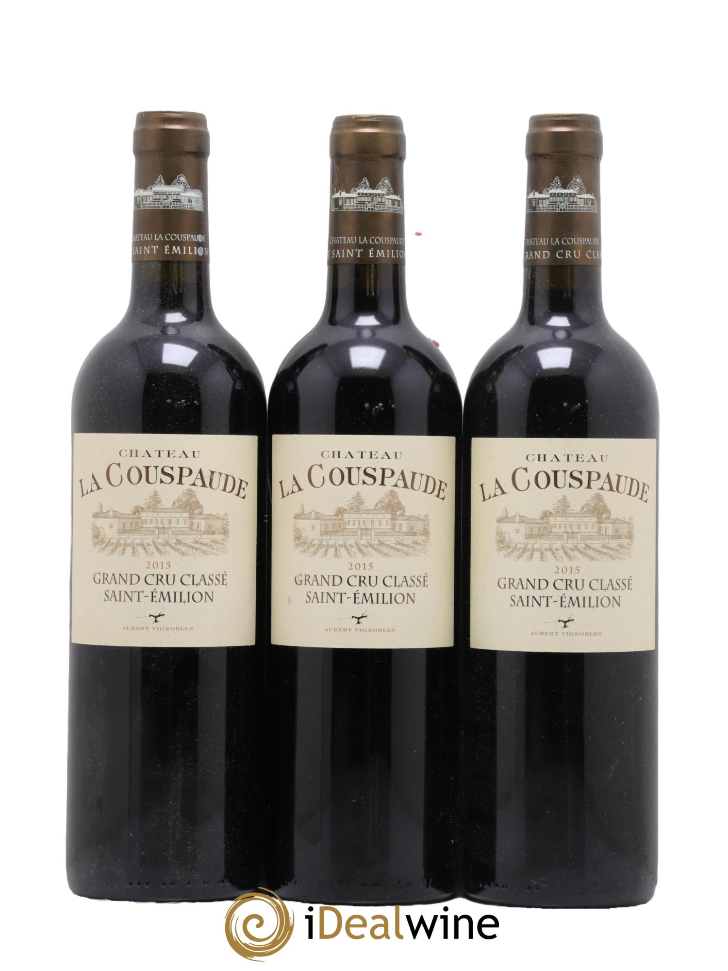 Château la Couspaude Grand Cru Classé 2015 - Lot de 6 bouteilles - 2