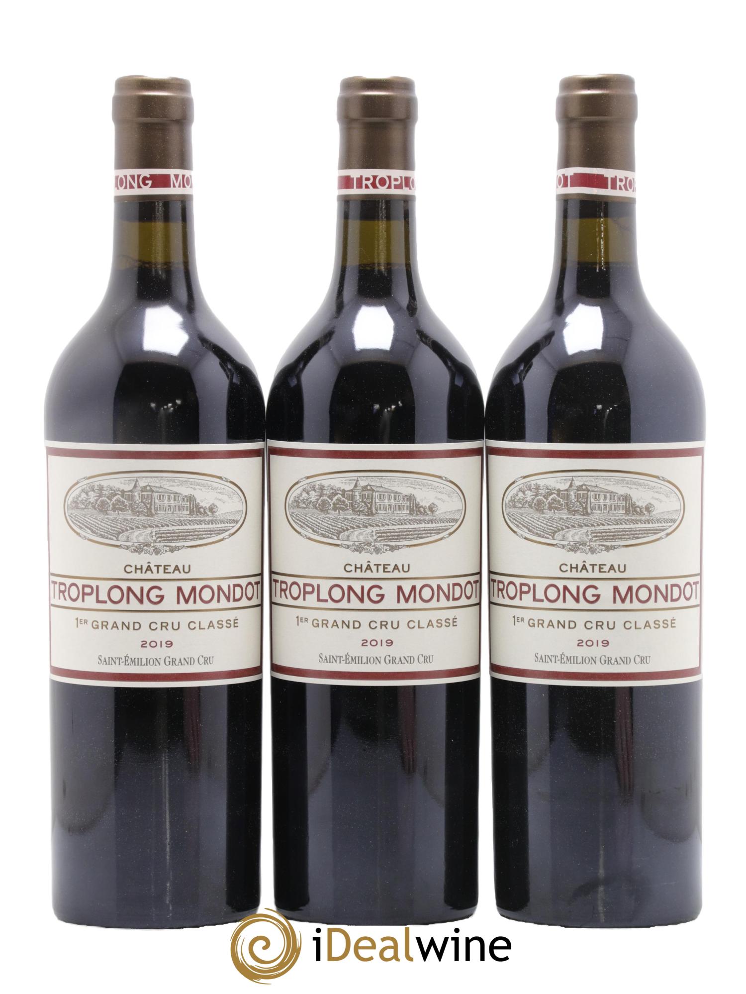 Château Troplong Mondot 1er Grand Cru Classé B 2019 - Posten von 6 Flaschen - 1