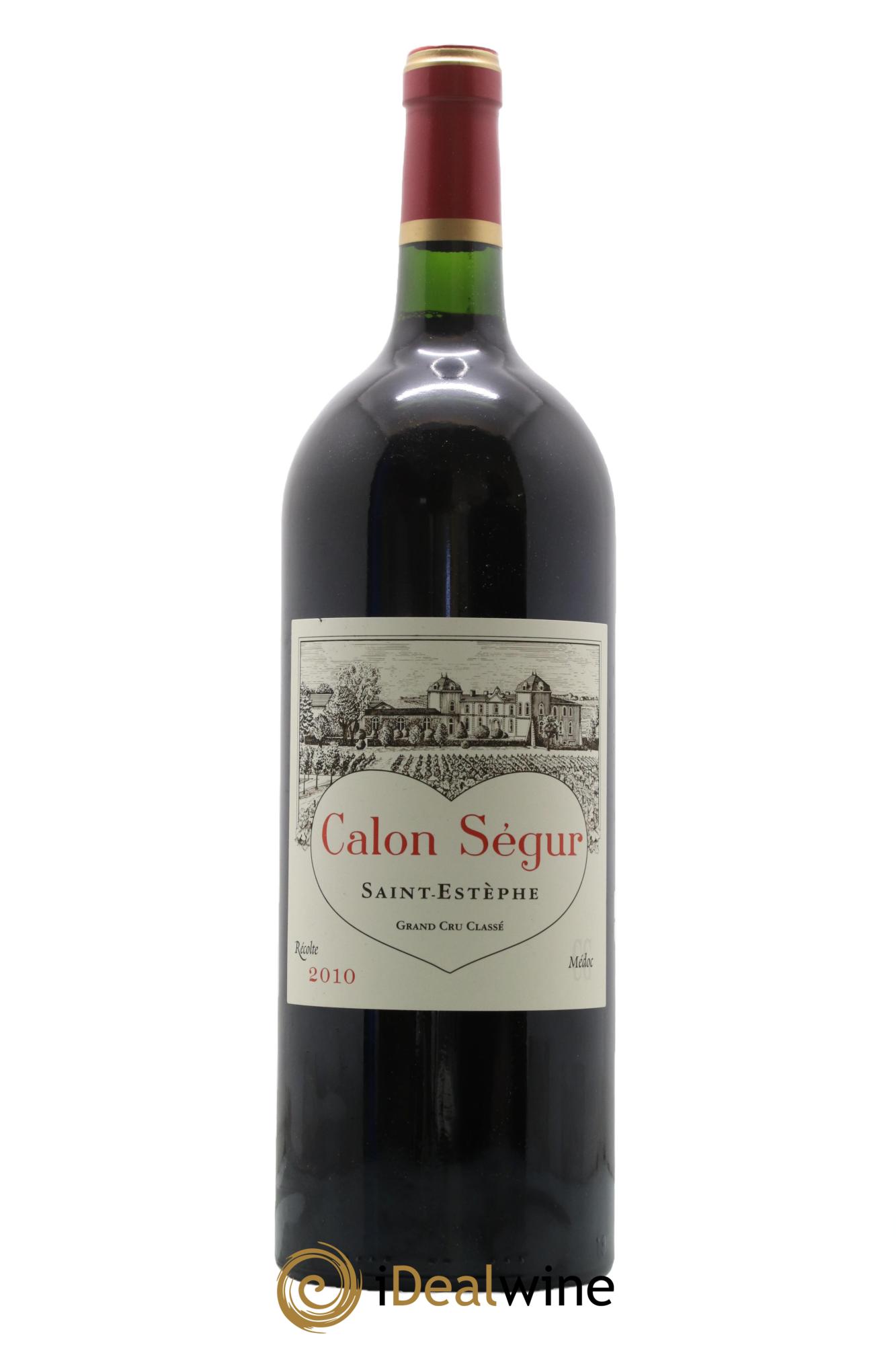 Château Calon Ségur 3ème Grand Cru Classé 2010 - Lot de 1 magnum - 0