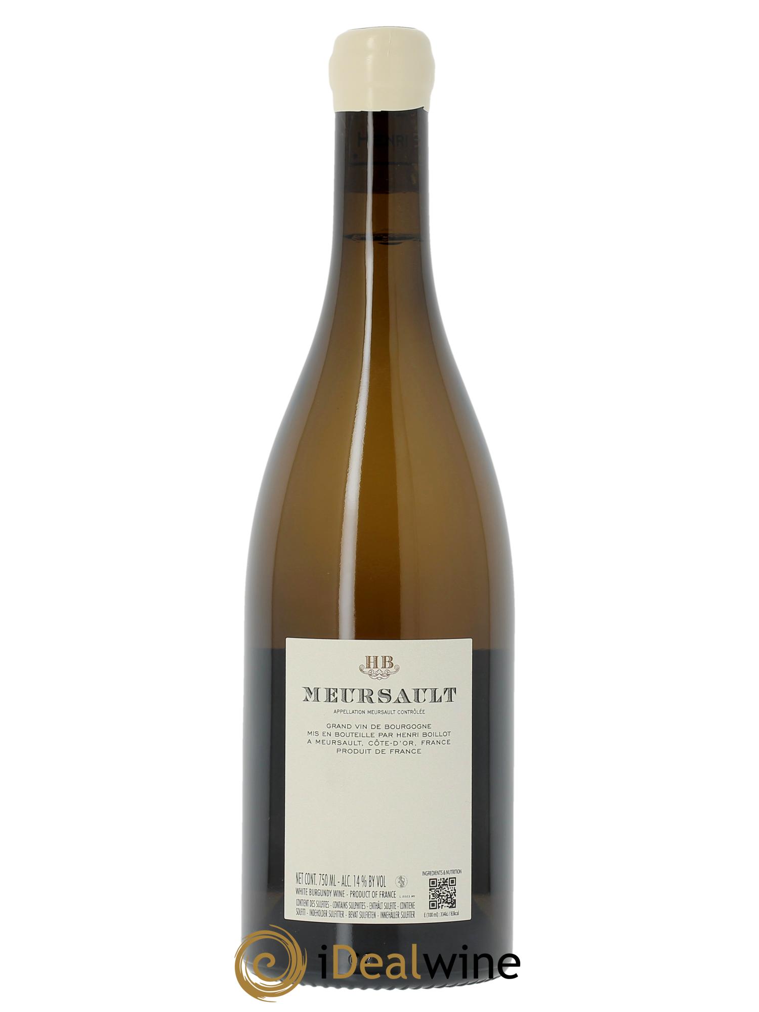 Meursault Henri Boillot (Domaine) 2023 - Lotto di 1 bottiglia - 1
