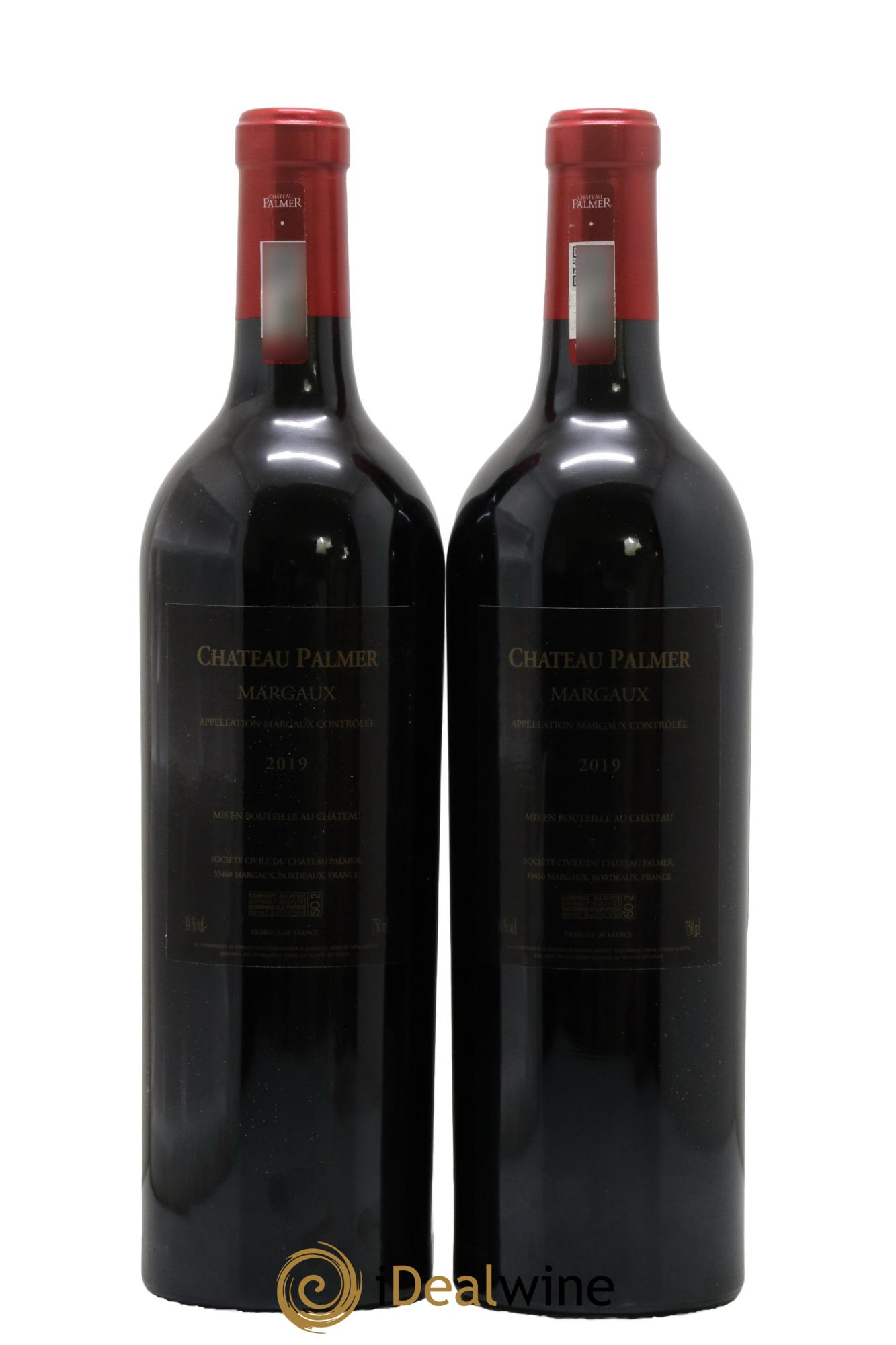 Château Palmer 3ème Grand Cru Classé 2019 - Lot de 2 bouteilles - 1