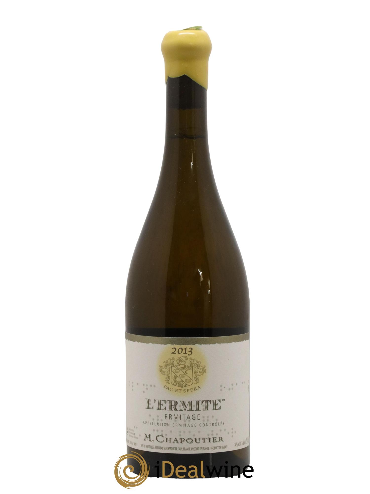 Hermitage Ermitage l'Ermite Chapoutier 2013 - Lot de 1 bouteille - 0