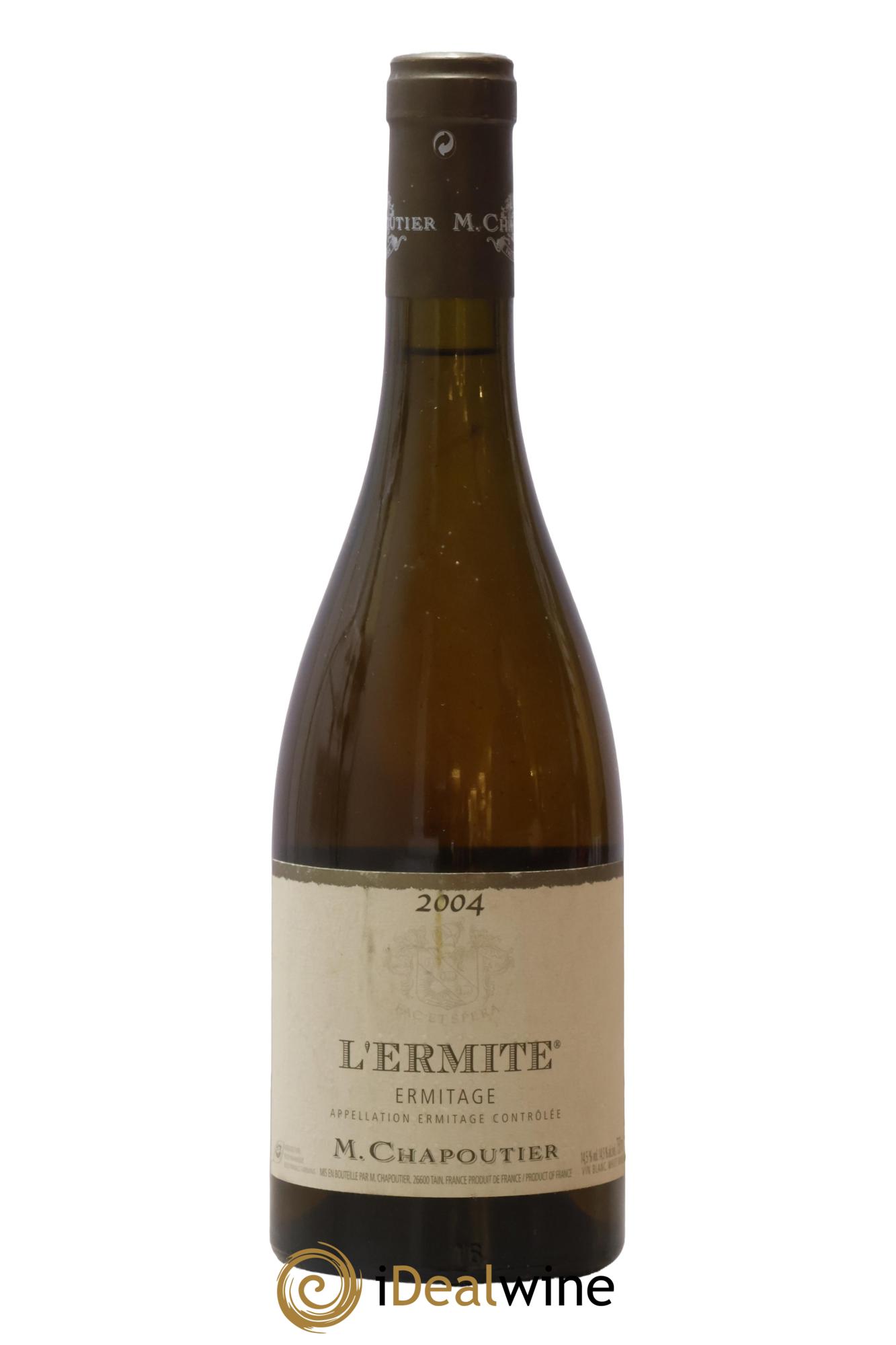 Hermitage Ermitage l'Ermite Chapoutier 2004 - Lot of 1 bottle - 0