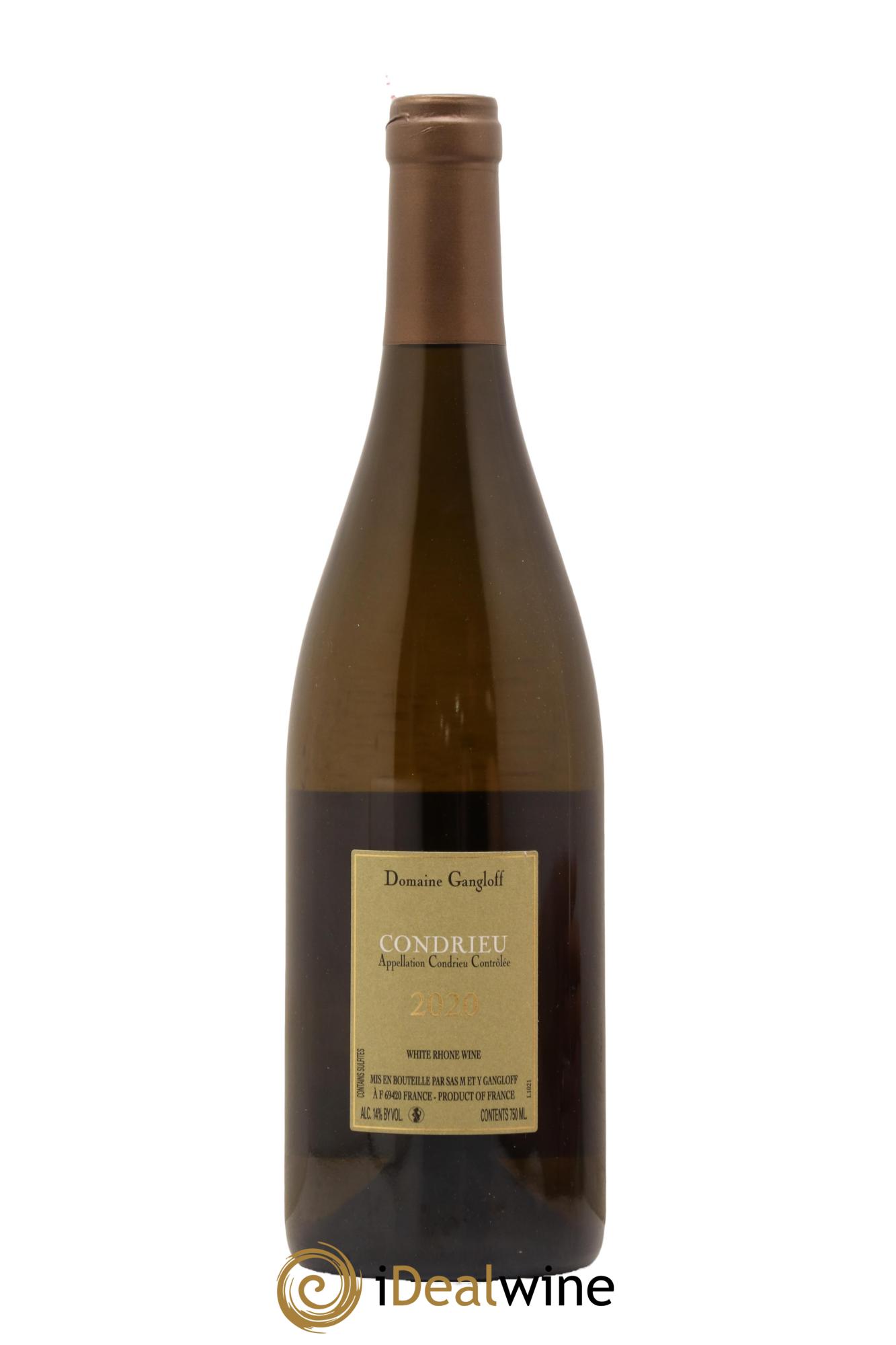 Condrieu Domaine Gangloff (Domaine) 2020 - Lot de 1 bouteille - 1