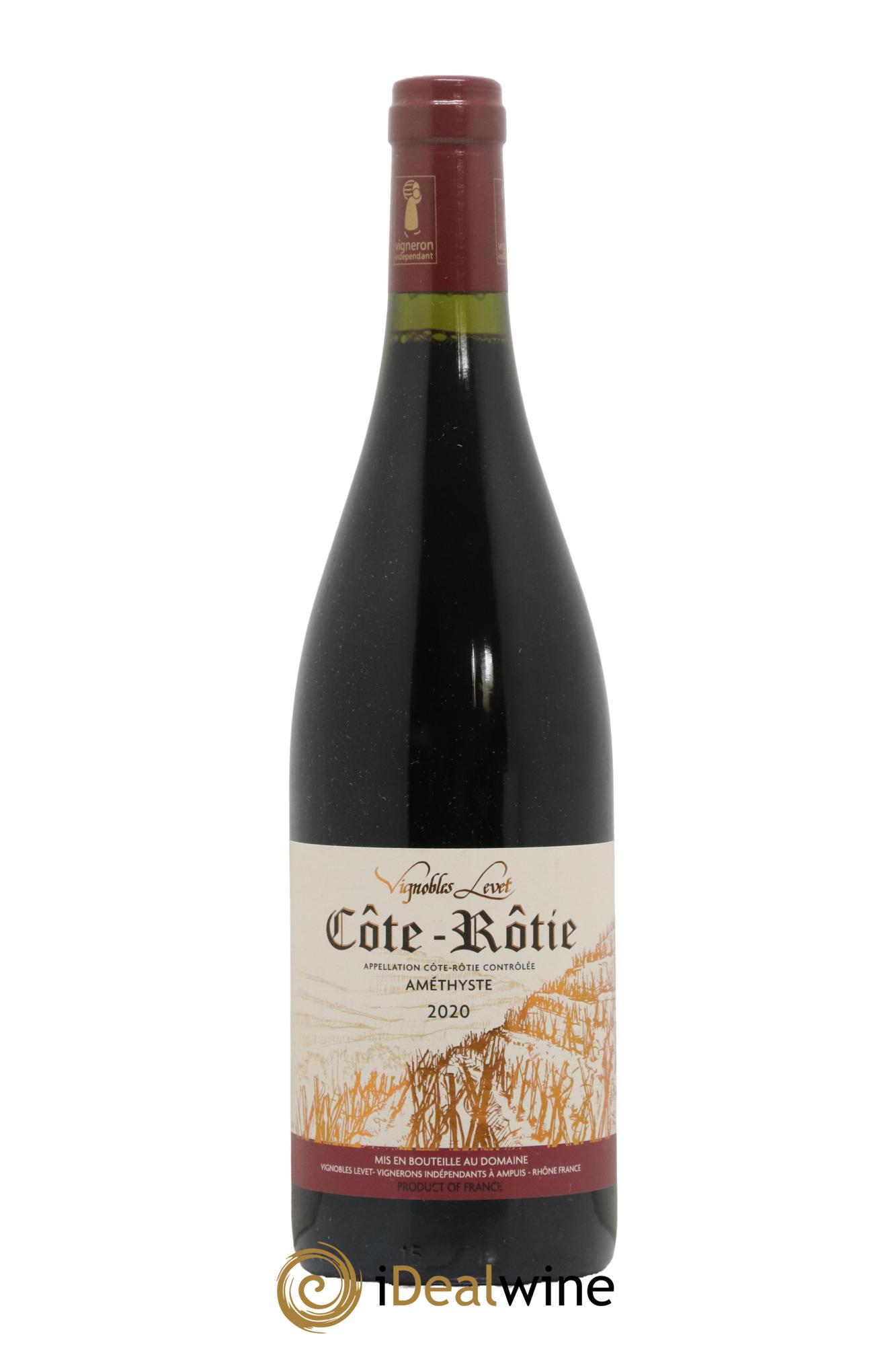Côte-Rôtie Améthyste Vignobles Levet 2020 - Lot de 1 bouteille - 0