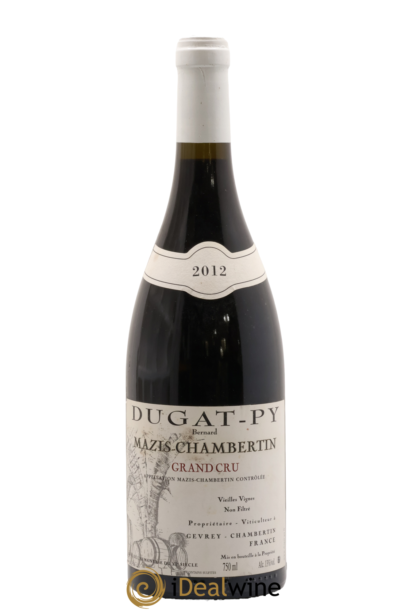 Mazis-Chambertin Grand Cru Vieilles Vignes Dugat-Py 2012 - Lot de 1 bouteille - 0