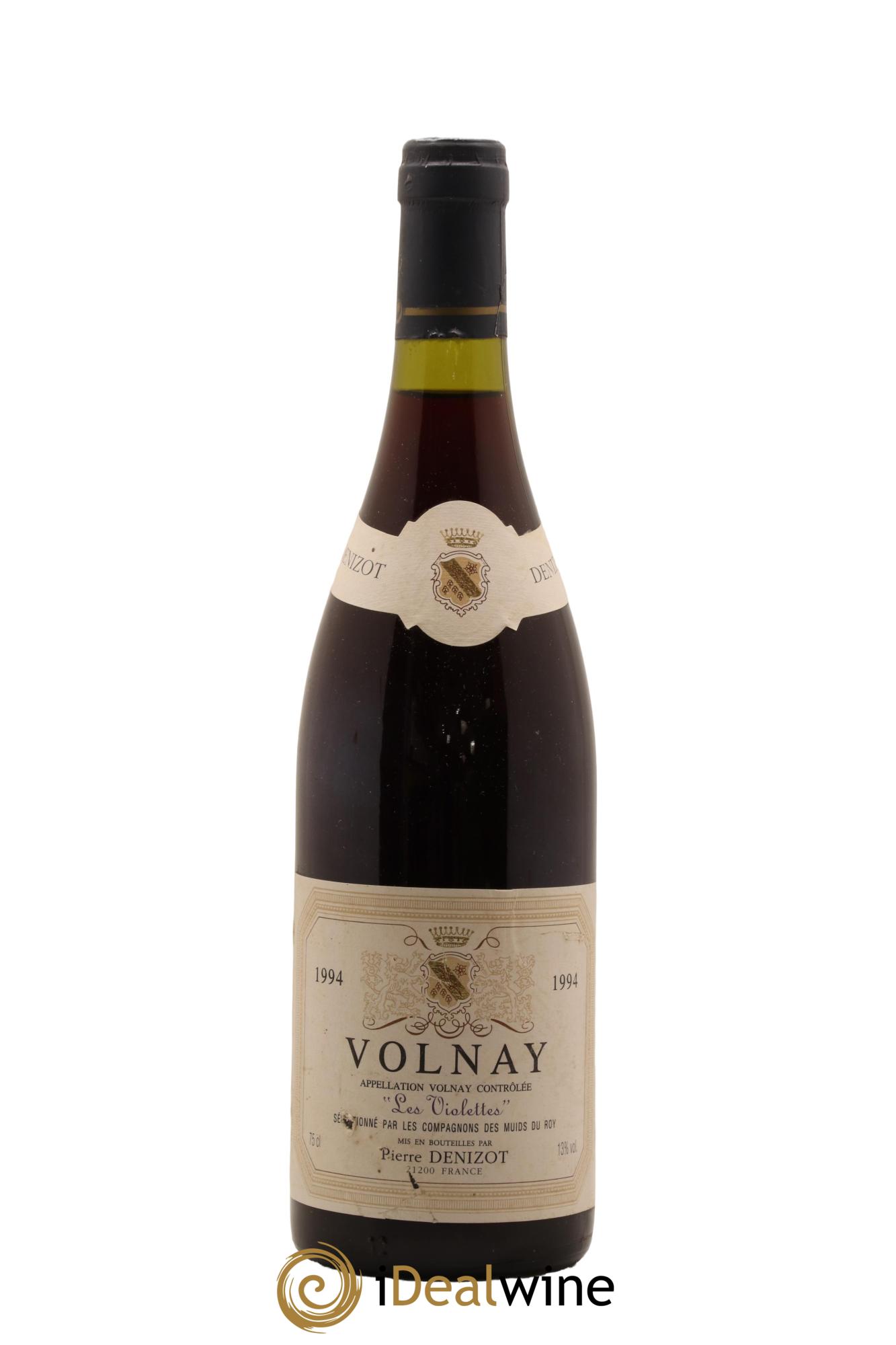 Volnay Les Violettes Domaine Pierre Denizot 1994 - Lot de 1 bouteille - 0