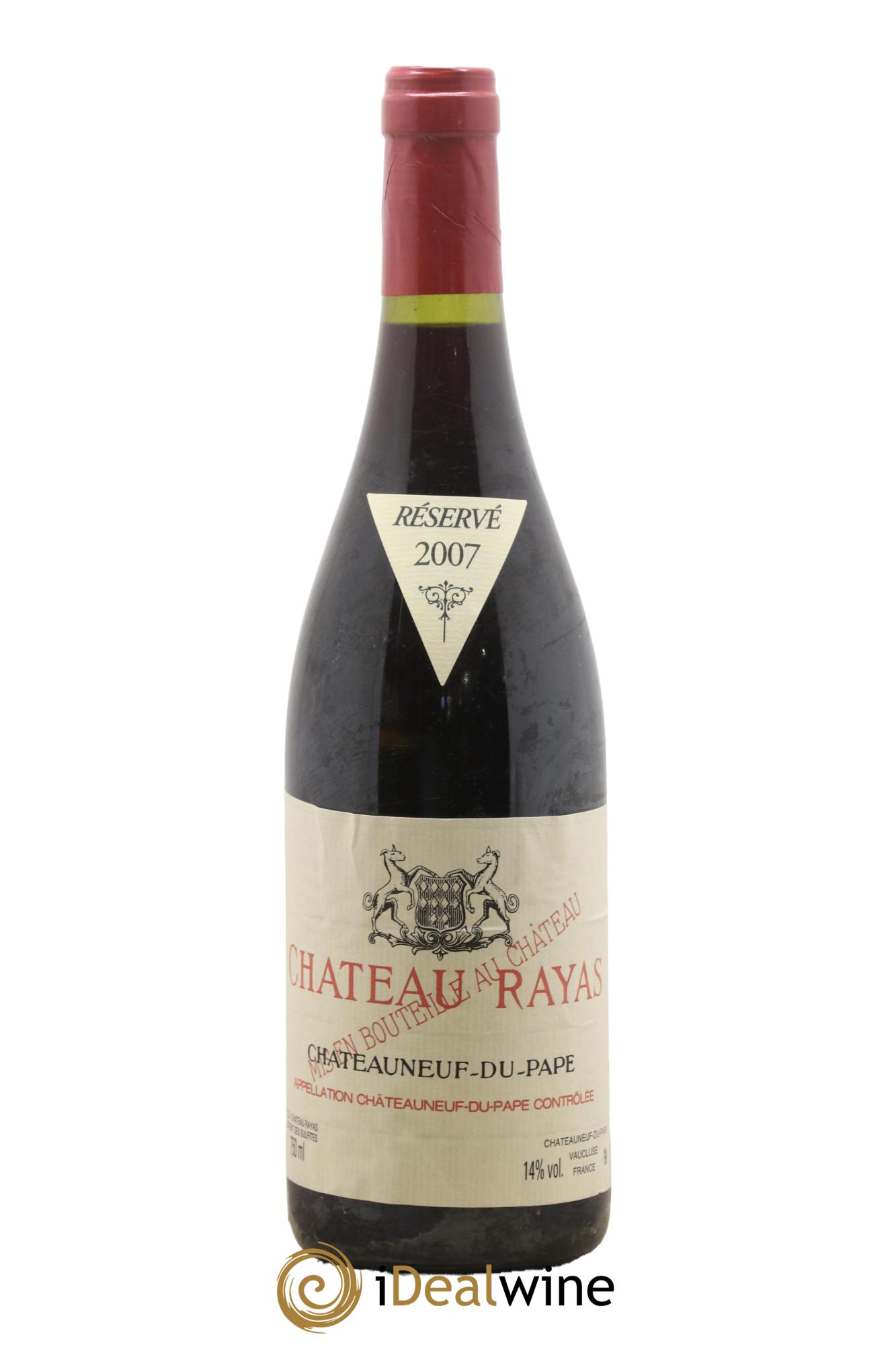 Châteauneuf-du-Pape Château Rayas Emmanuel Reynaud 2007 - Lot de 1 bouteille - 0